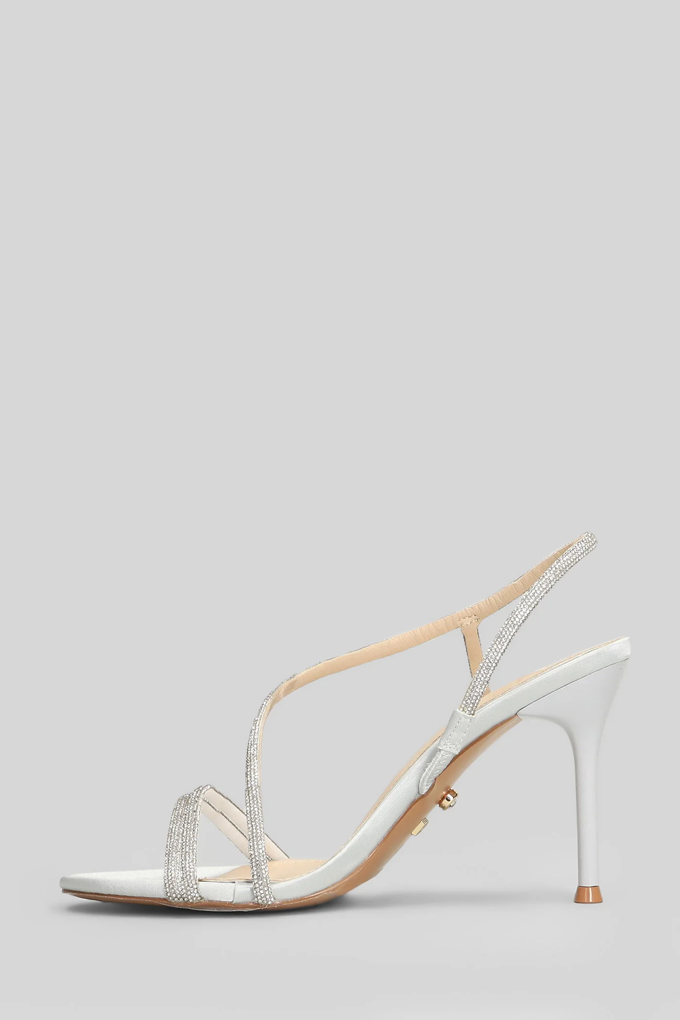 Flamenco Sandals in silver leather - Image 3