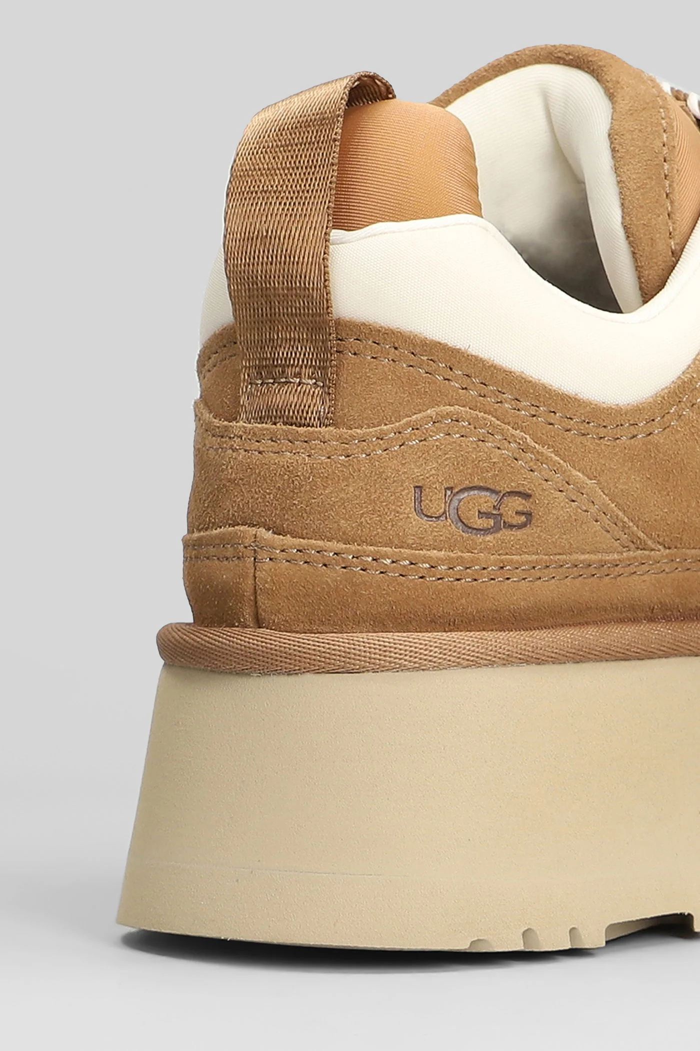Astromel Sneakers in leather color fabric - Image 5