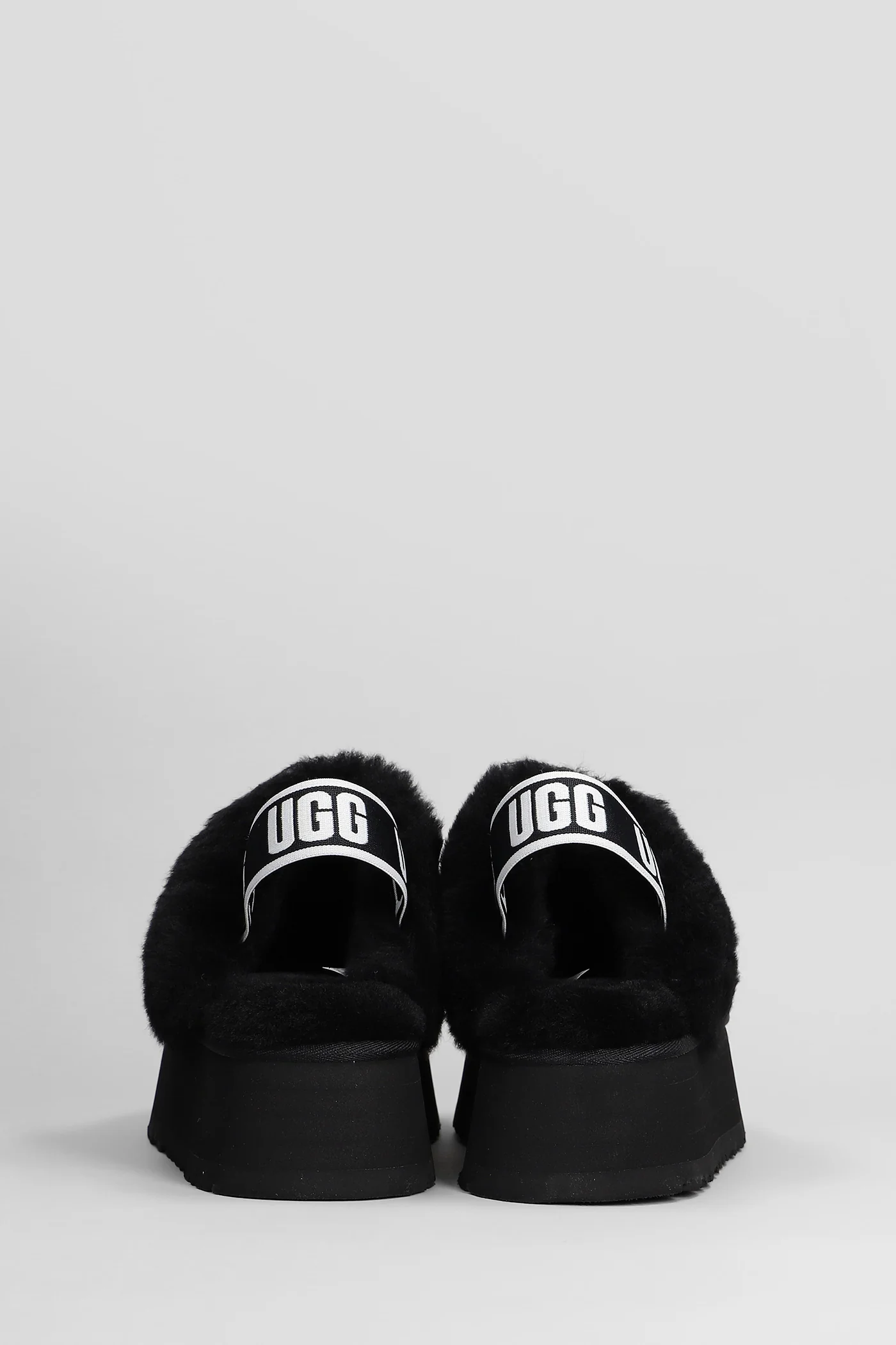 Funkette Slipper-Mule in black suede - Image 4