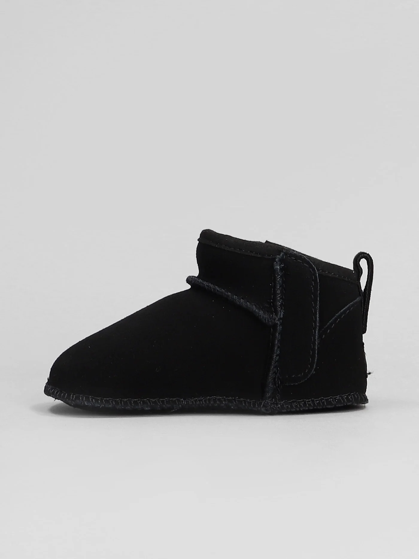 Baby Classic Ultra low heels Ankle boots in black suede - Image 3