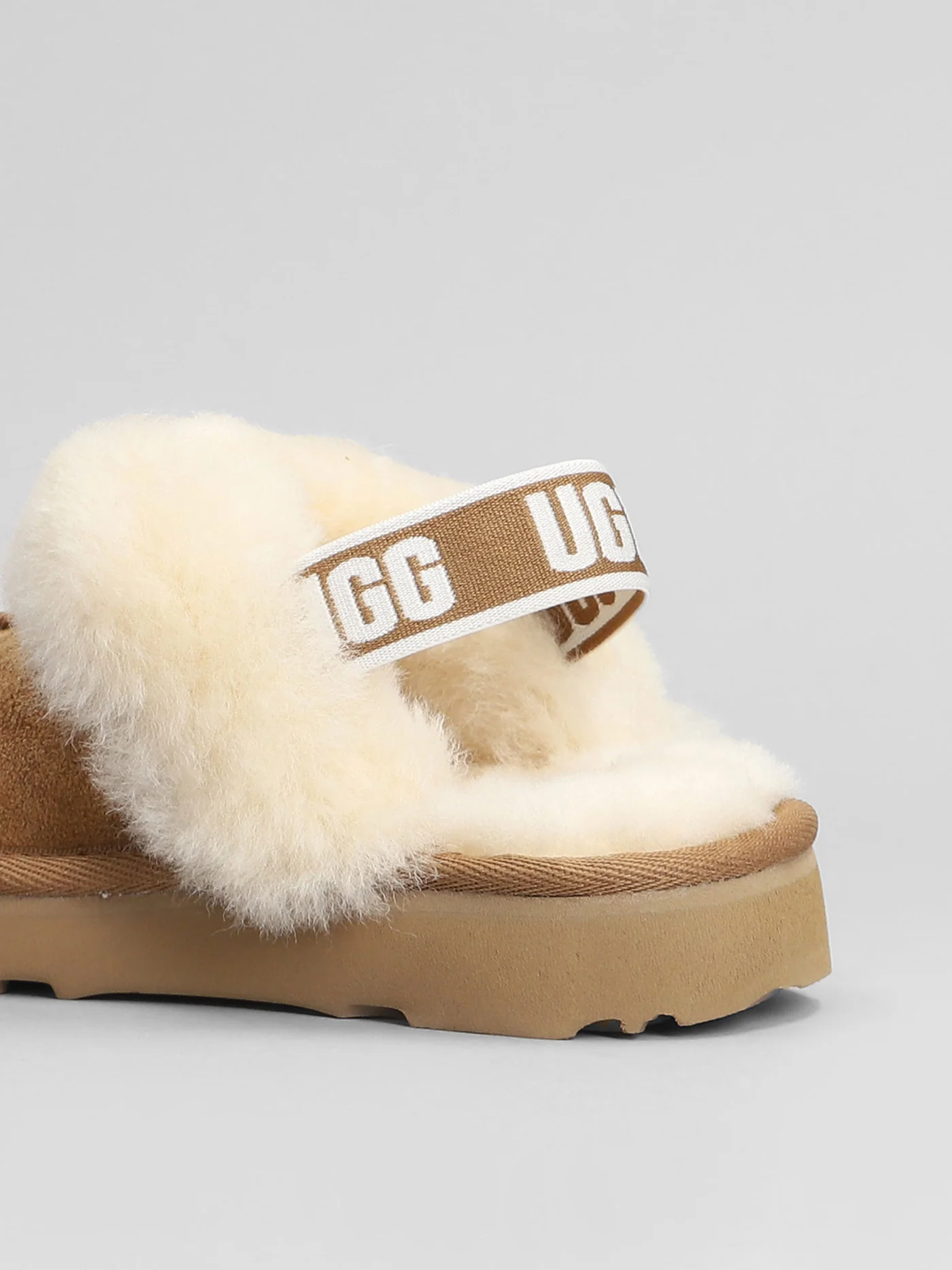 Funkette Slipper-Mule in leather color suede - Image 5