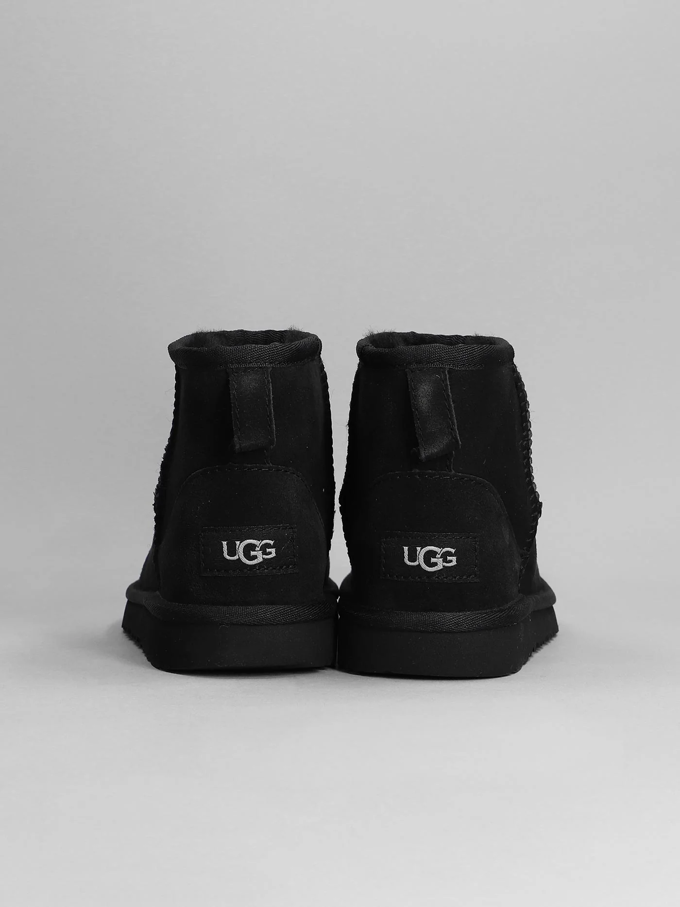 Mini Classic II low heels Ankle boots in black suede - Image 4