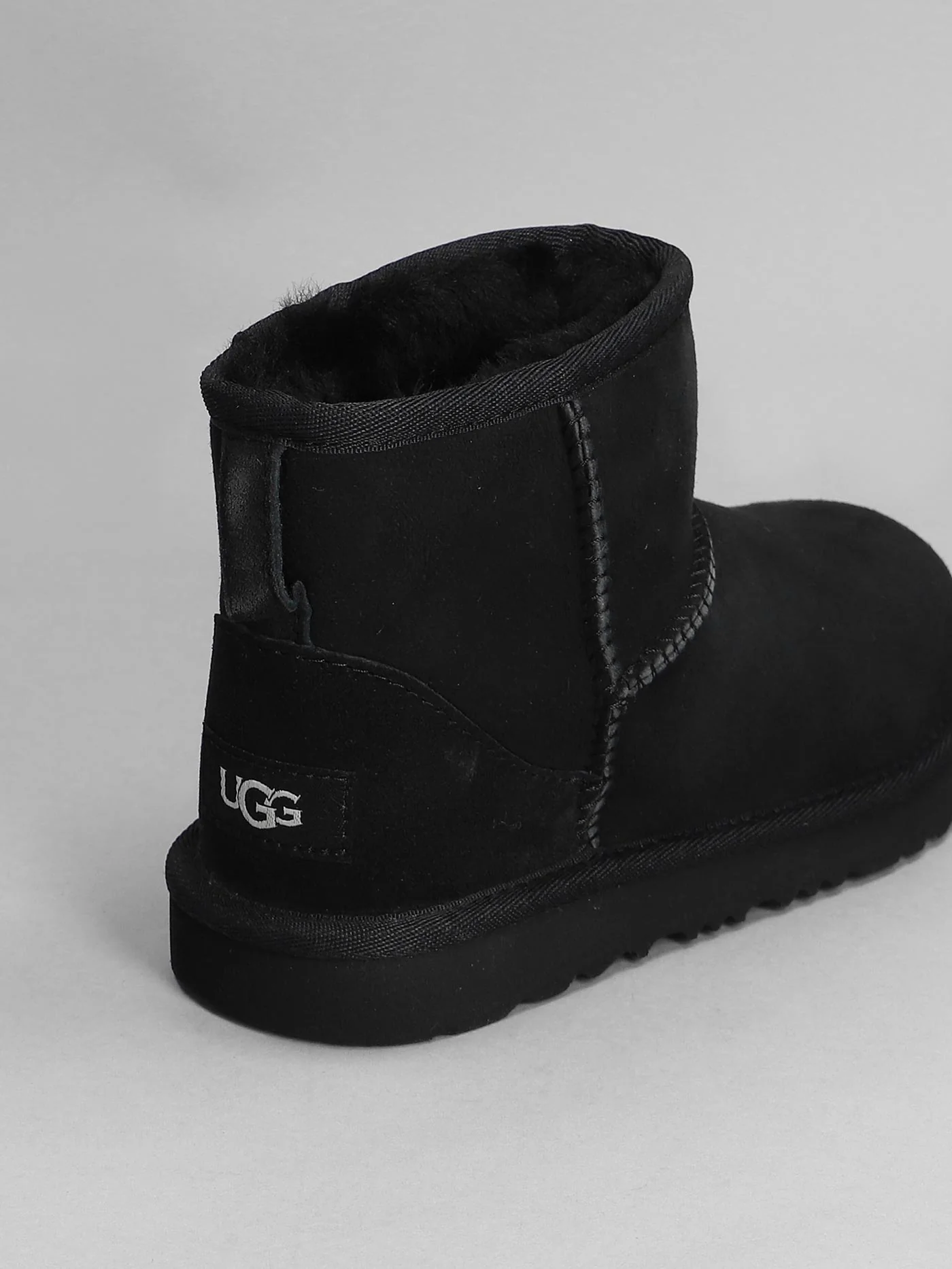 Mini Classic II low heels Ankle boots in black suede - Image 5