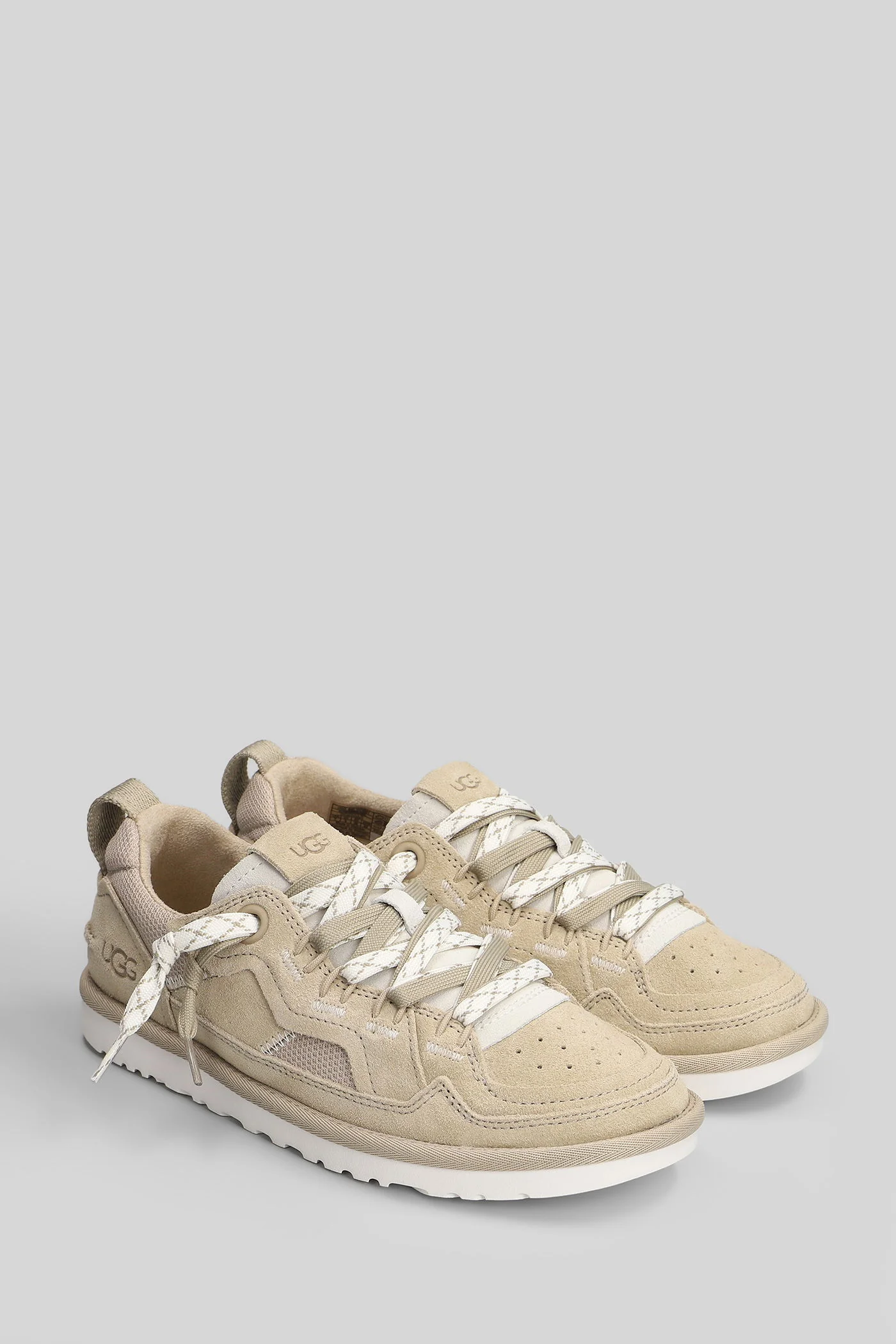 Minimel Sneakers in beige suede - Image 7