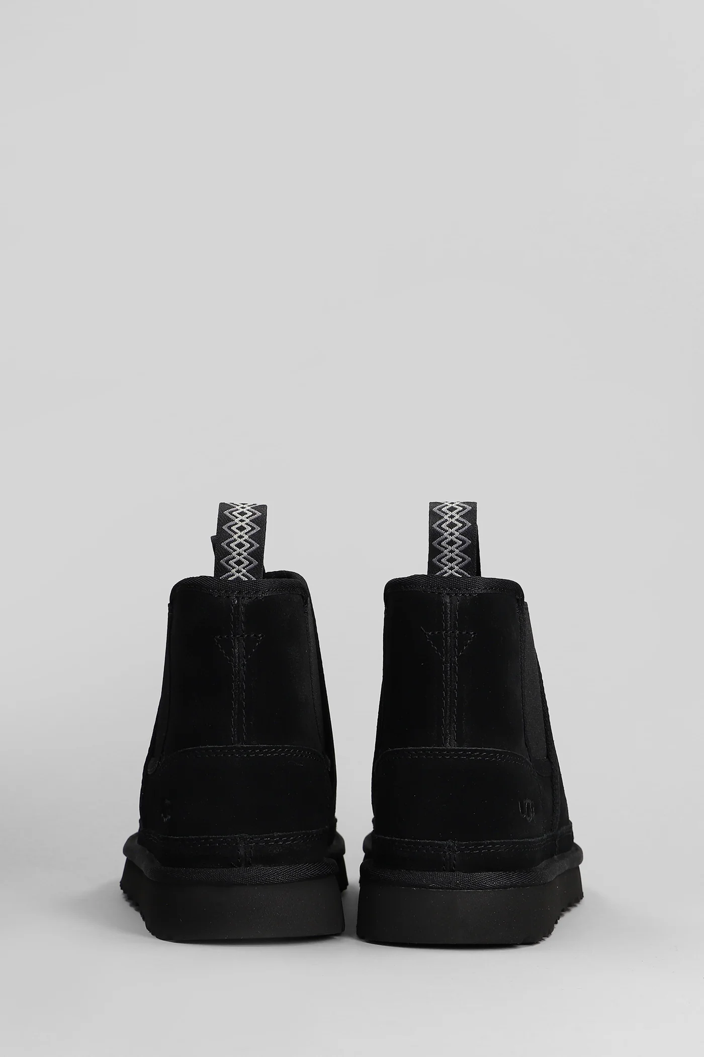 Neumel Chelsea low heels Ankle boots in black suede - Image 4