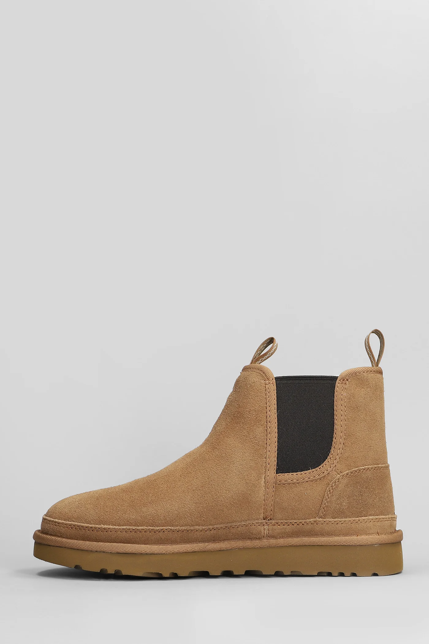 Neumel Chelsea low heels Ankle boots in leather color suede - Image 3