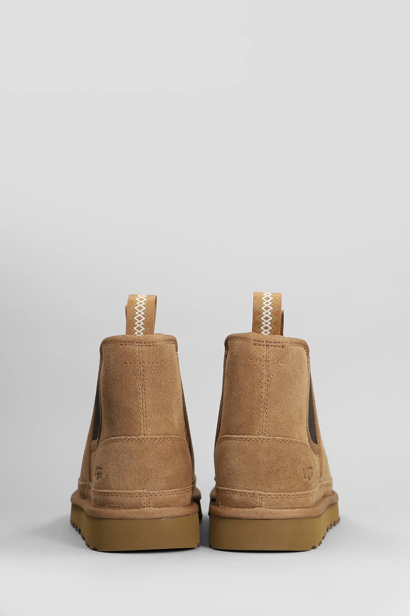 Neumel Chelsea low heels Ankle boots in leather color suede - Image 4