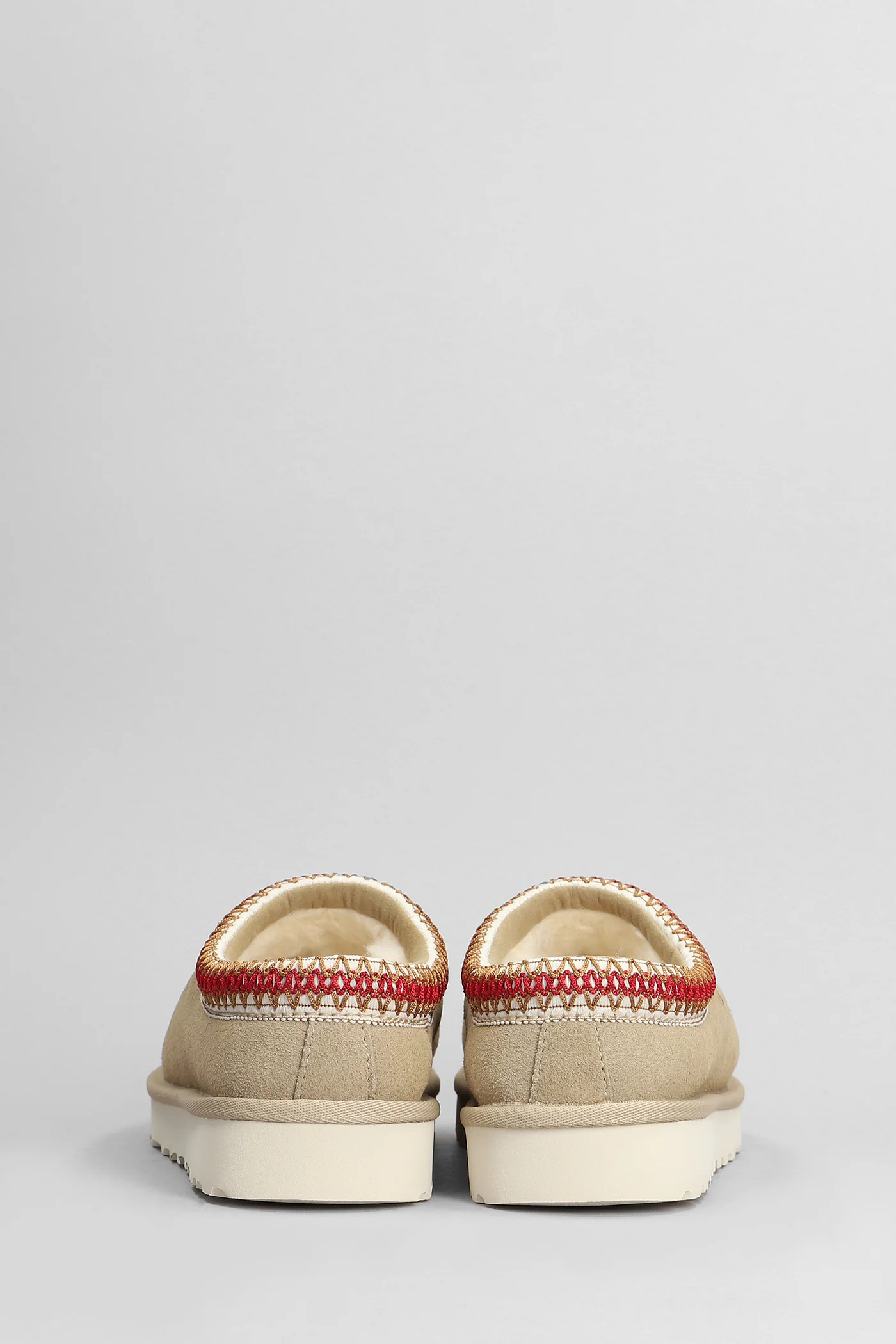 Tasman Slipper-Mule in beige suede - Image 4