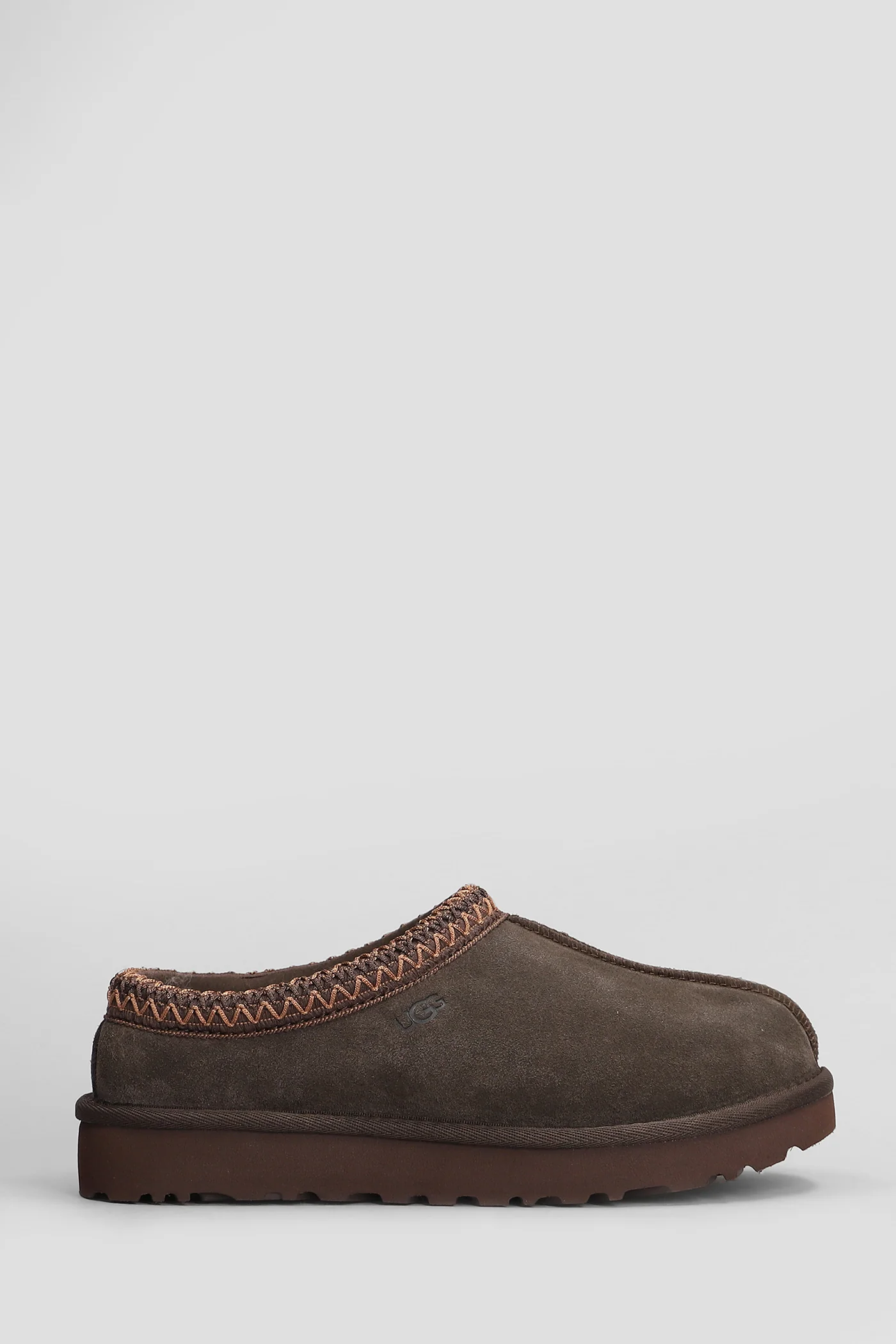 Tasman Slipper-Mule in brown suede