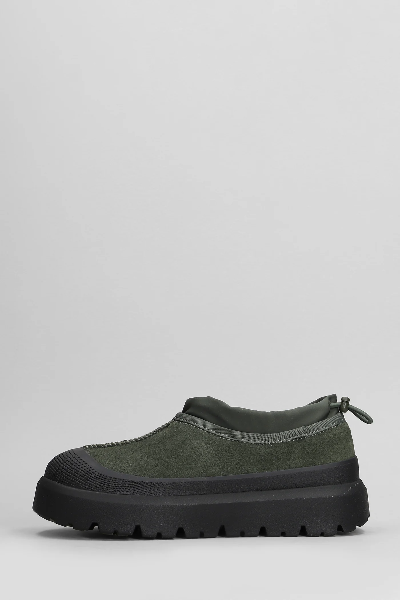 Tasman Weather Hybri Sneakers in green suede - Image 3