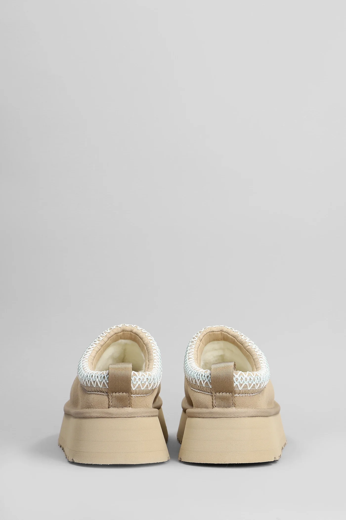 Tazz Slipper-Mule in beige suede - Image 4
