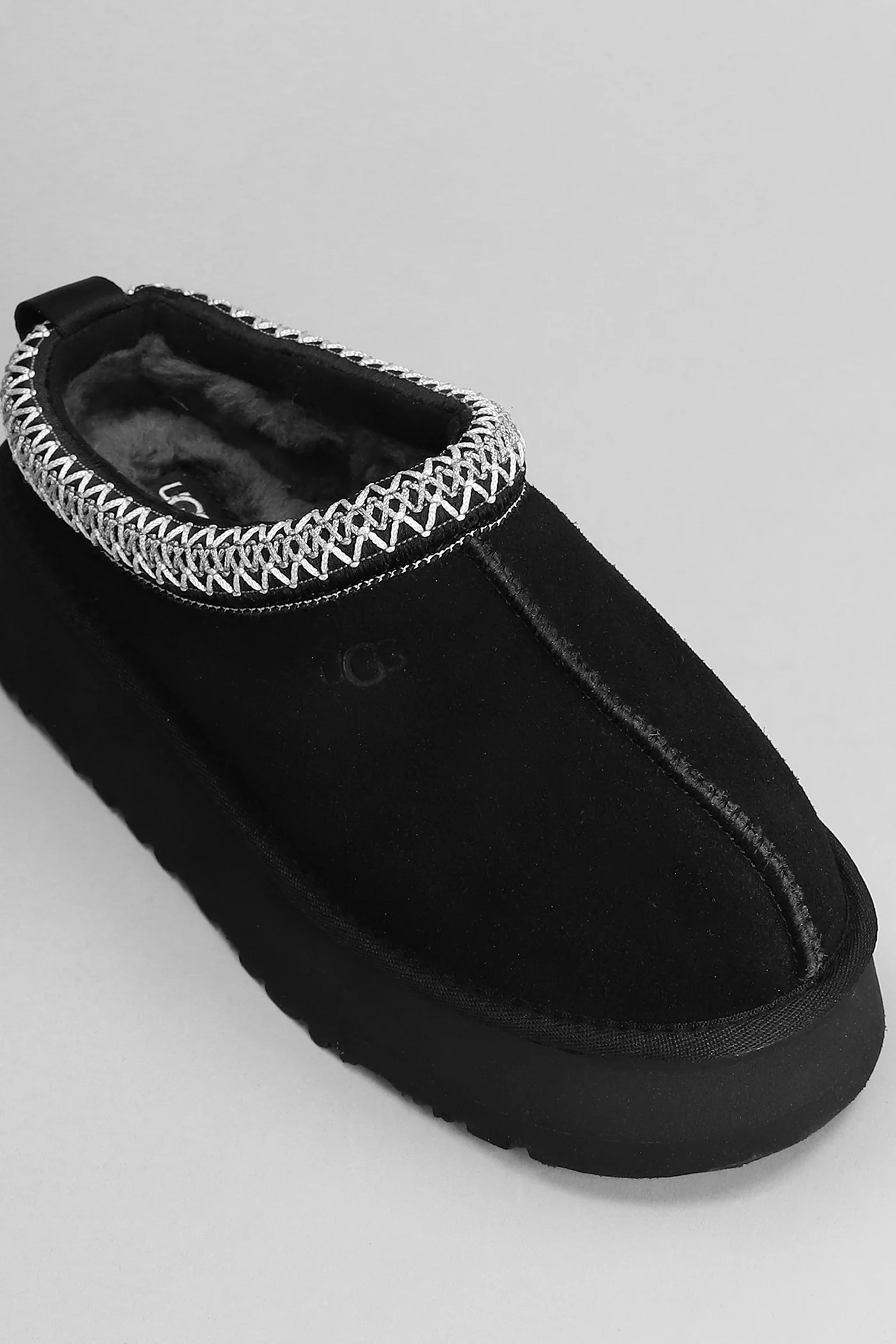 Tazz Slipper-Mule in black suede - Image 5