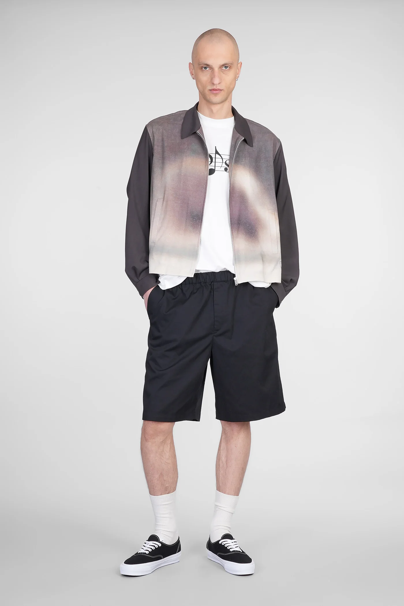 Casual jacket in multicolor wool - Image 2
