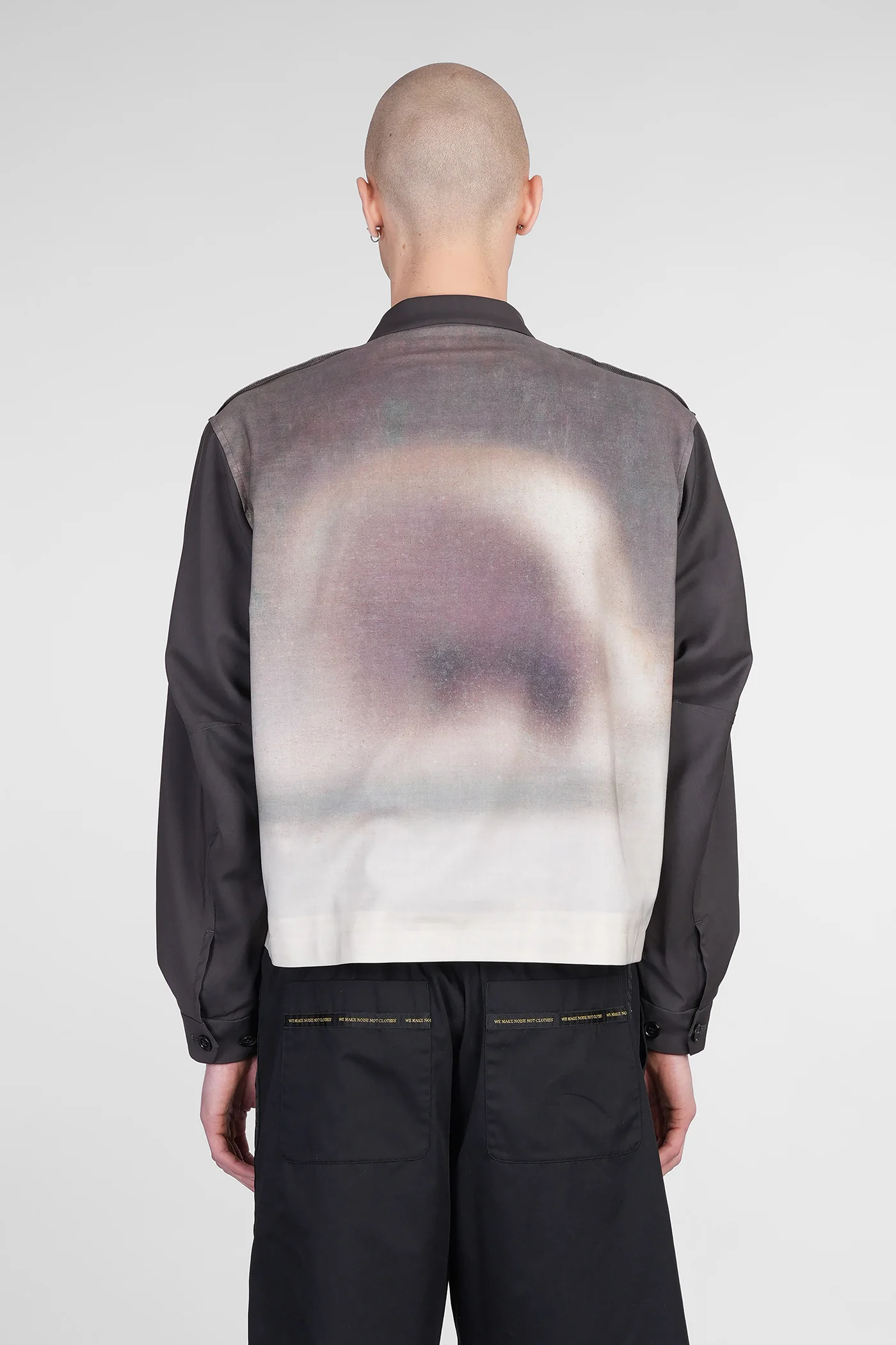 Casual jacket in multicolor wool - Image 3