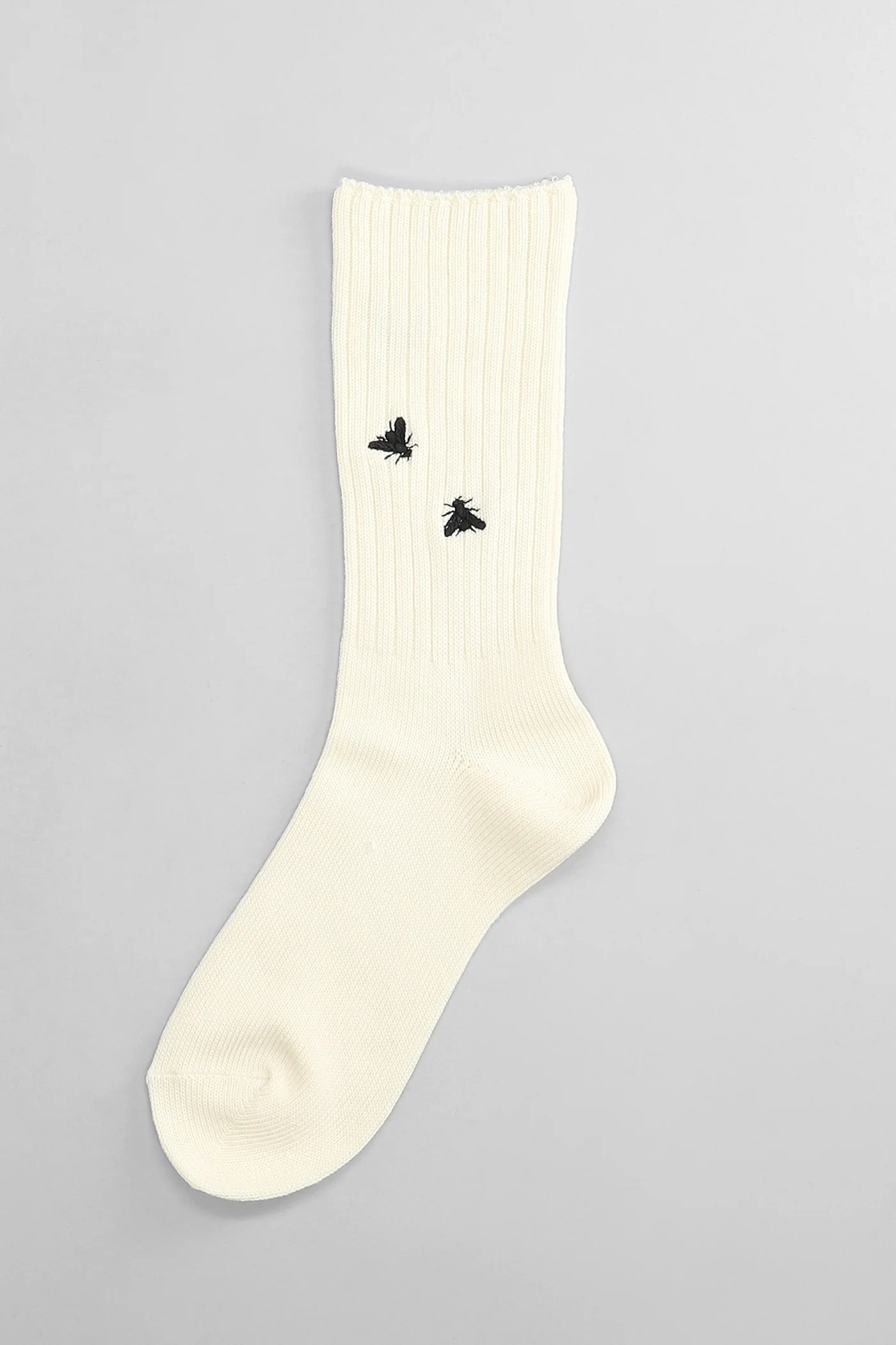 Socks in beige cotton - Image 3