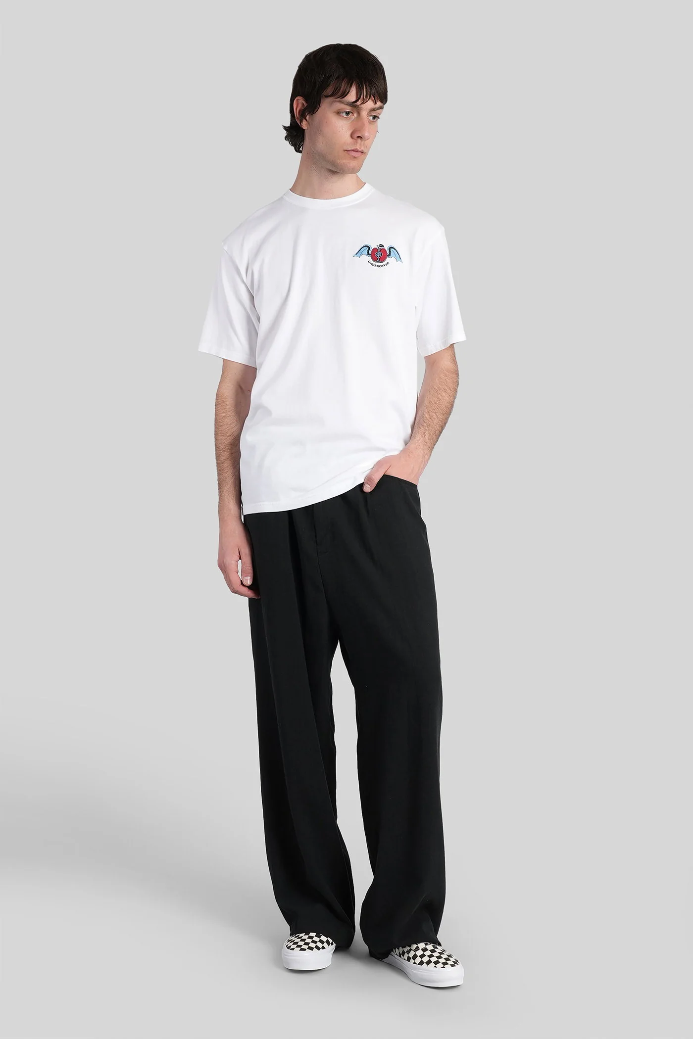 T-Shirt in white cotton - Image 2