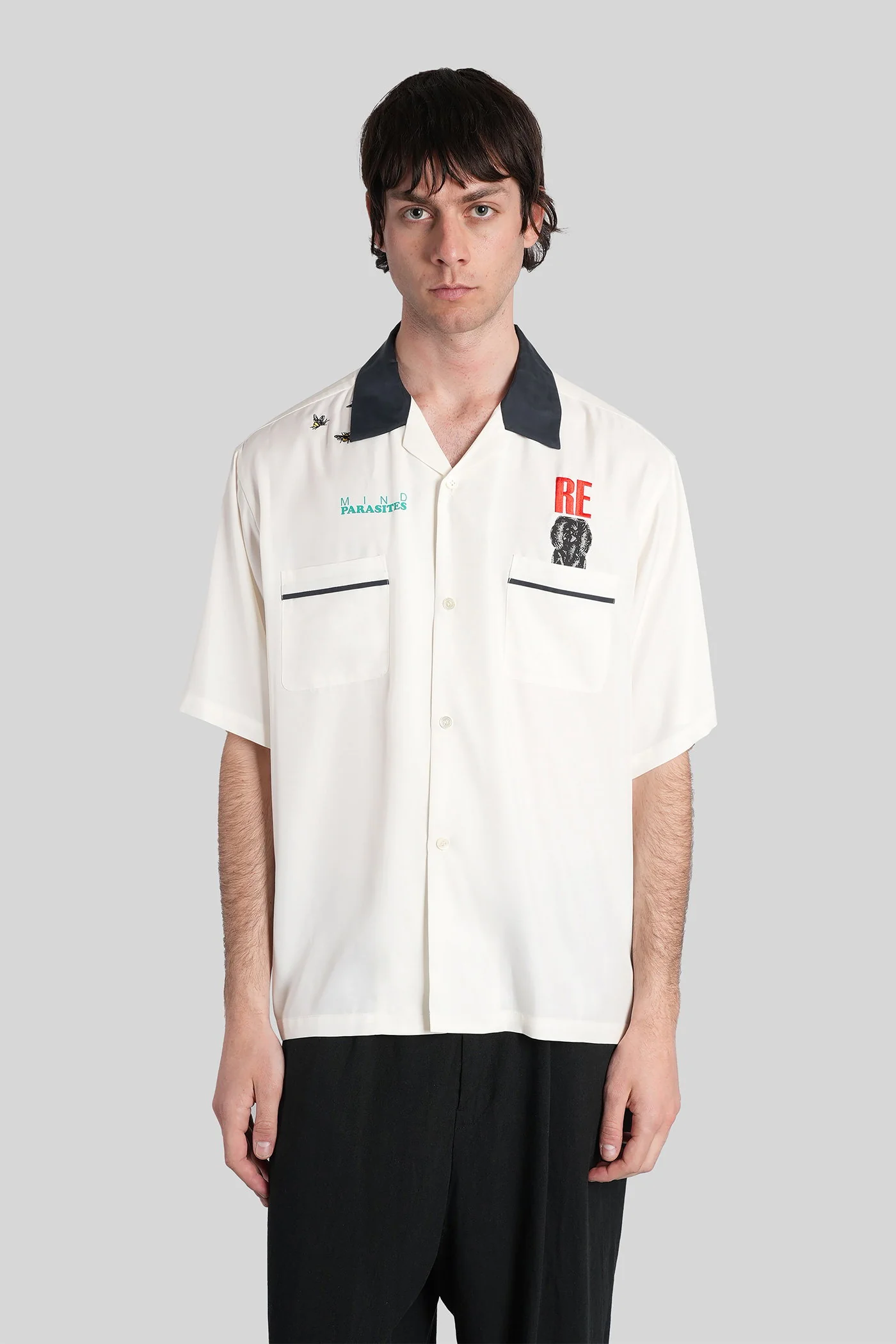T-Shirt in white cotton