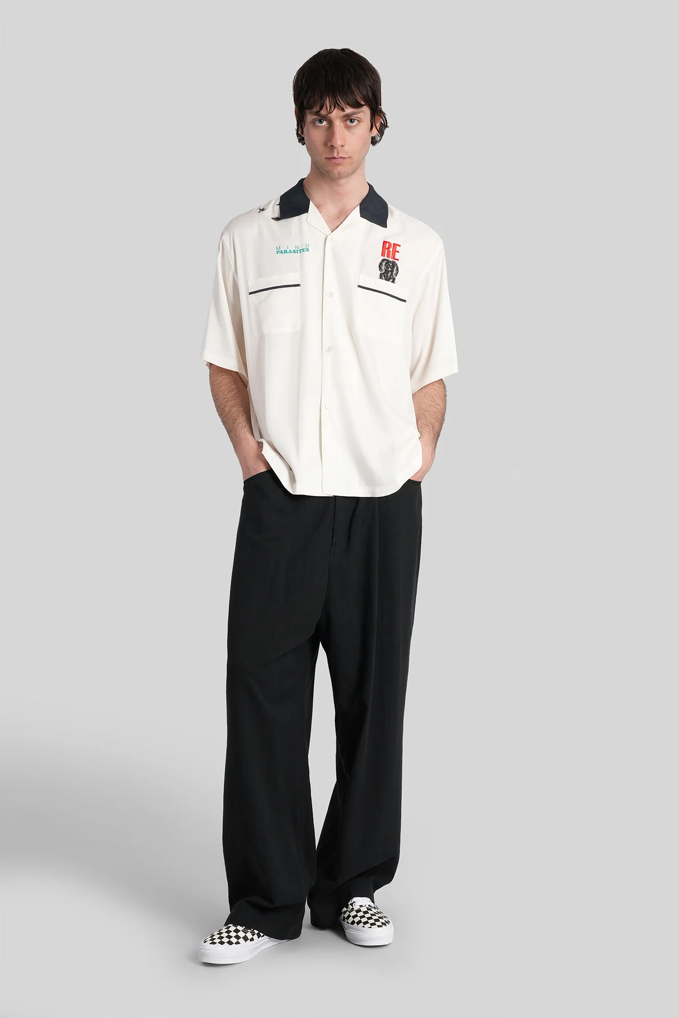 T-Shirt in white cotton - Image 2