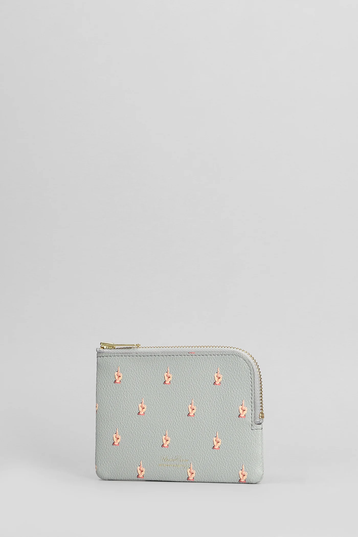 Wallet in grey PVC - Image 2