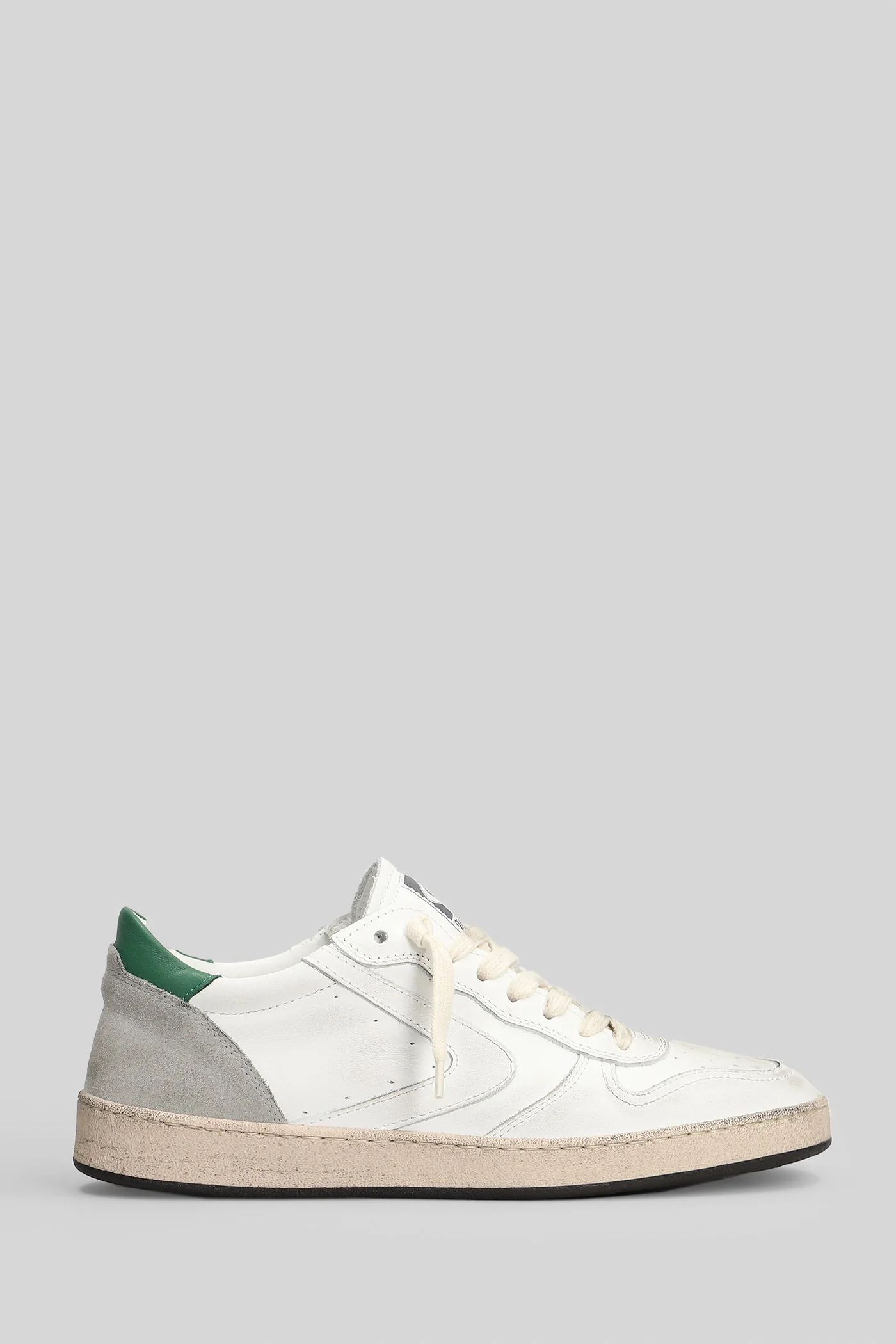 Davis Heritage Sneakers in white leather