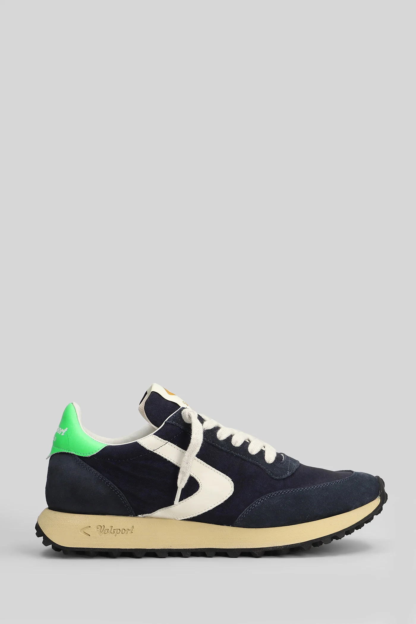 Start Heritage Nylon Sneakers in blue Suede and fabric