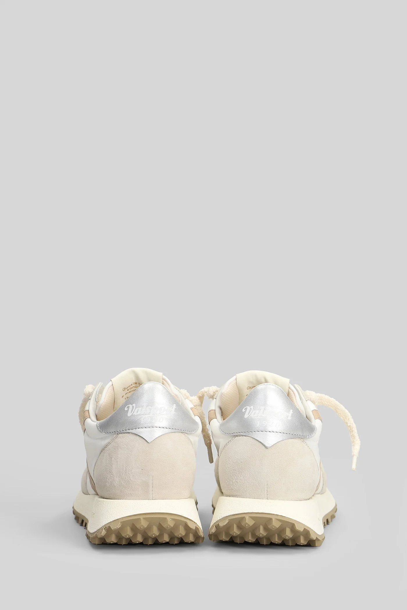 Start Run Ripstop Sneakers in white Suede and fabric - Image 4