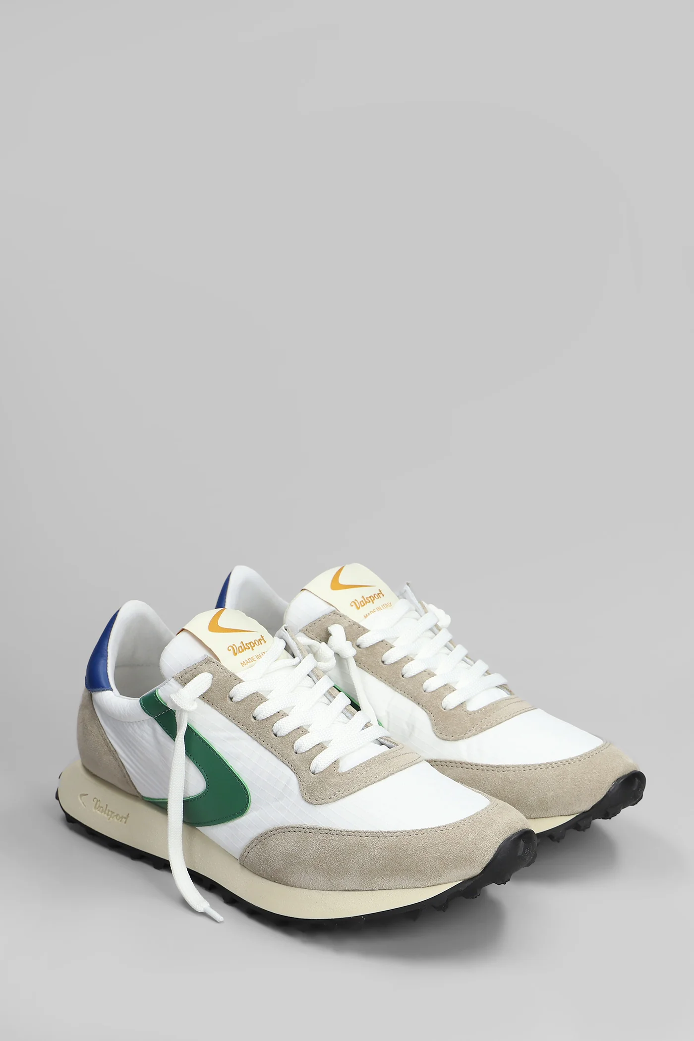 Start Sneakers in white Suede and fabric - Image 2