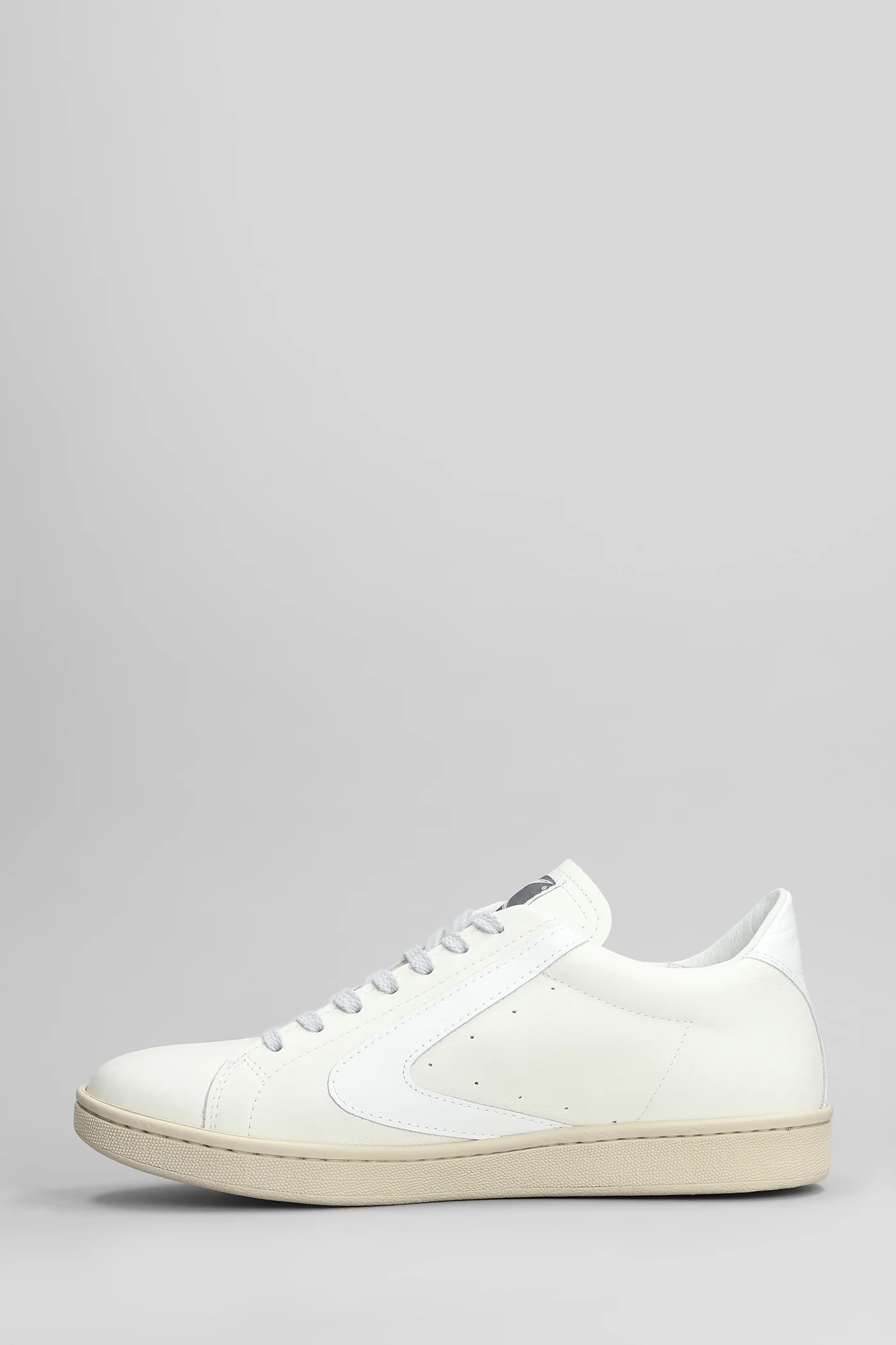 Tournament Sneakers in white leather - Image 3