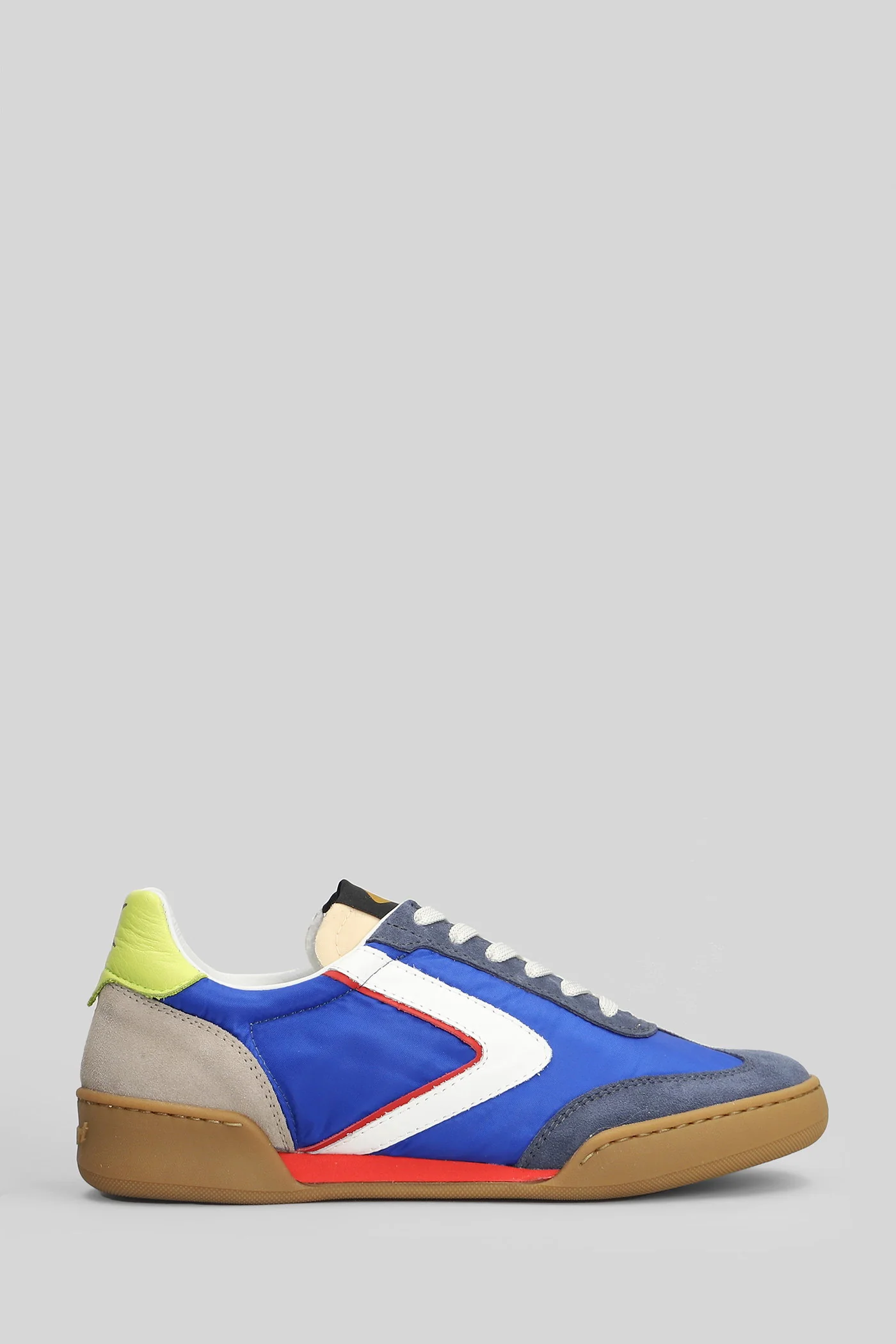 Volley Sneakers in blue Suede and fabric