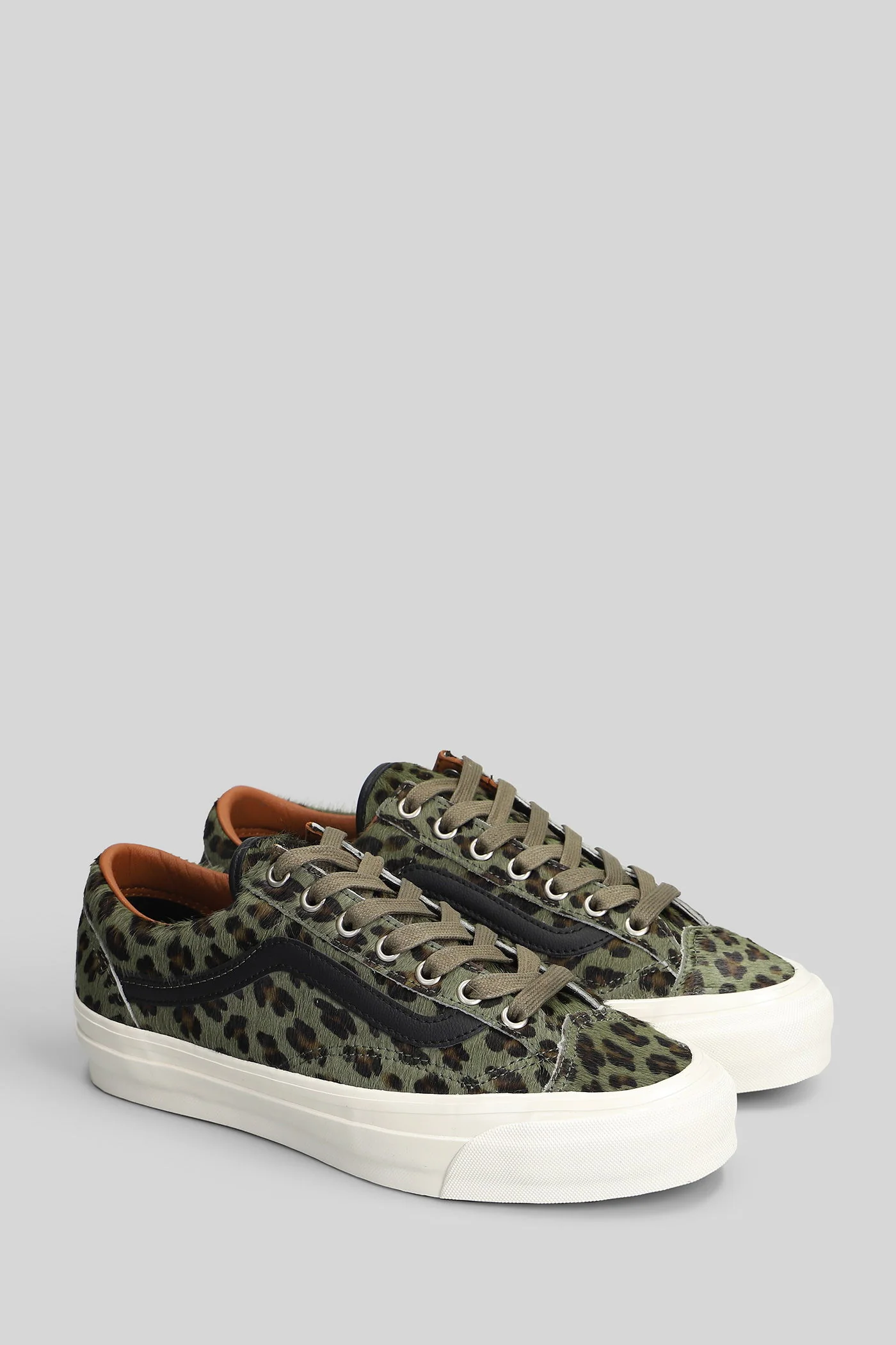Lx old skool 36 Sneakers in green pony skin - Image 2