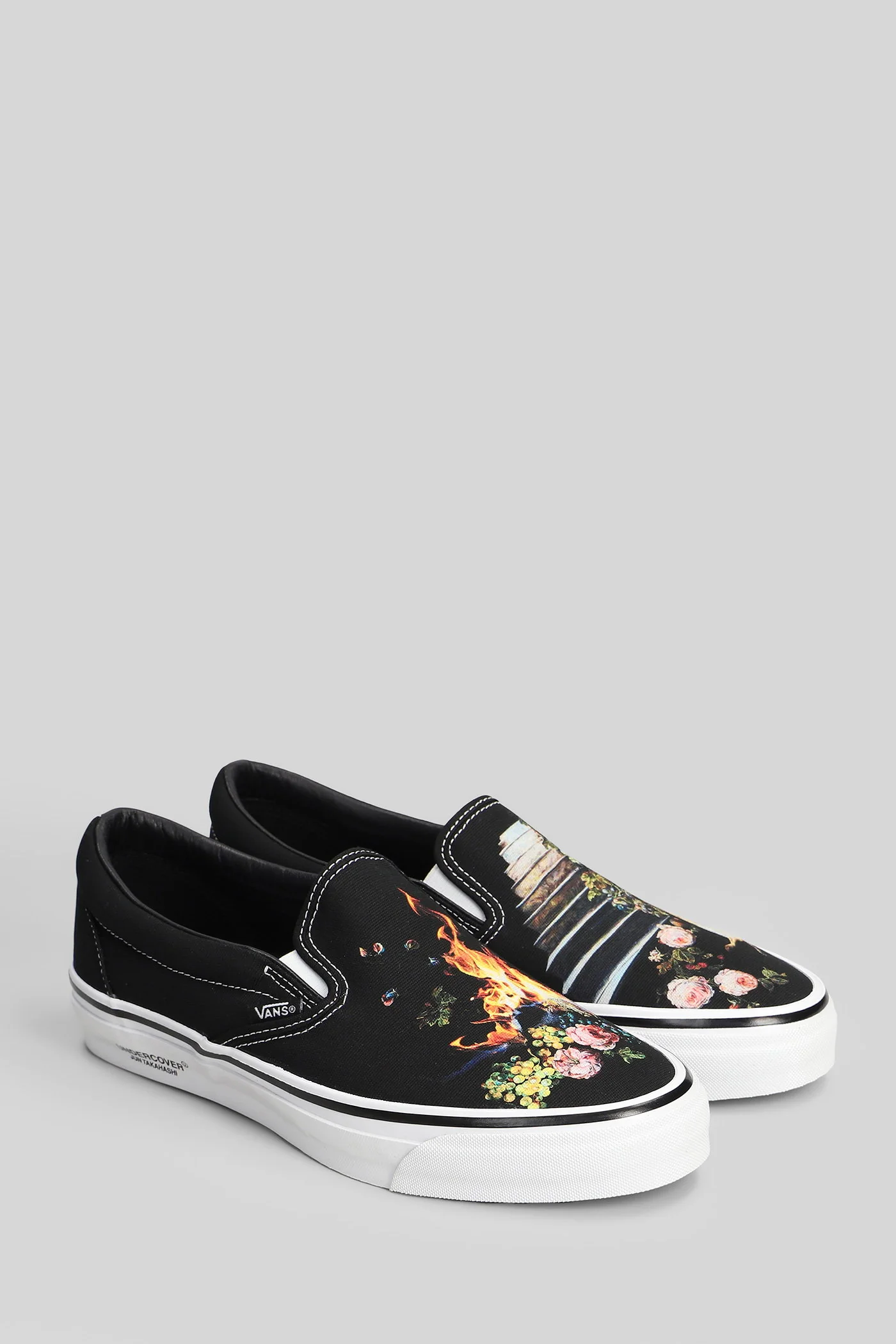 Classic Slip-On 98 Sneakers in black canvas - Image 2