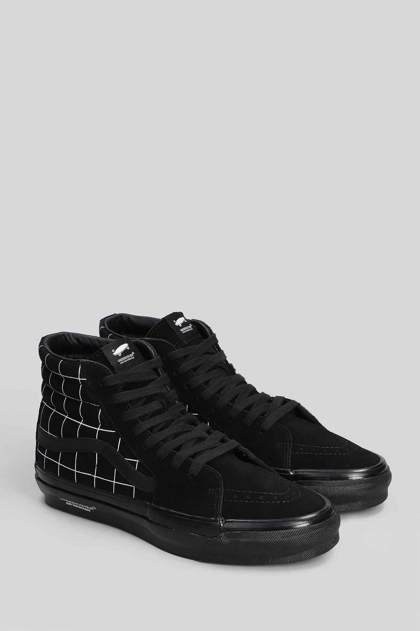 Otw Sk8-Hi Sneakers in black Suede and fabric - Image 2