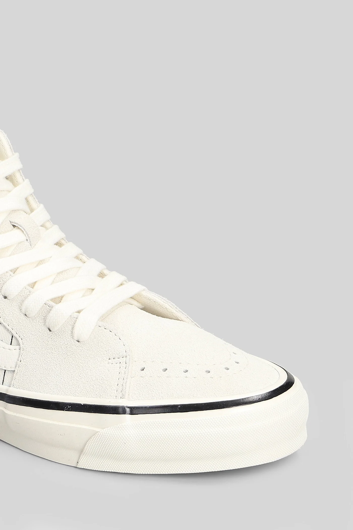 Otw Sk8-Hi Sneakers in white Suede and fabric - Image 5