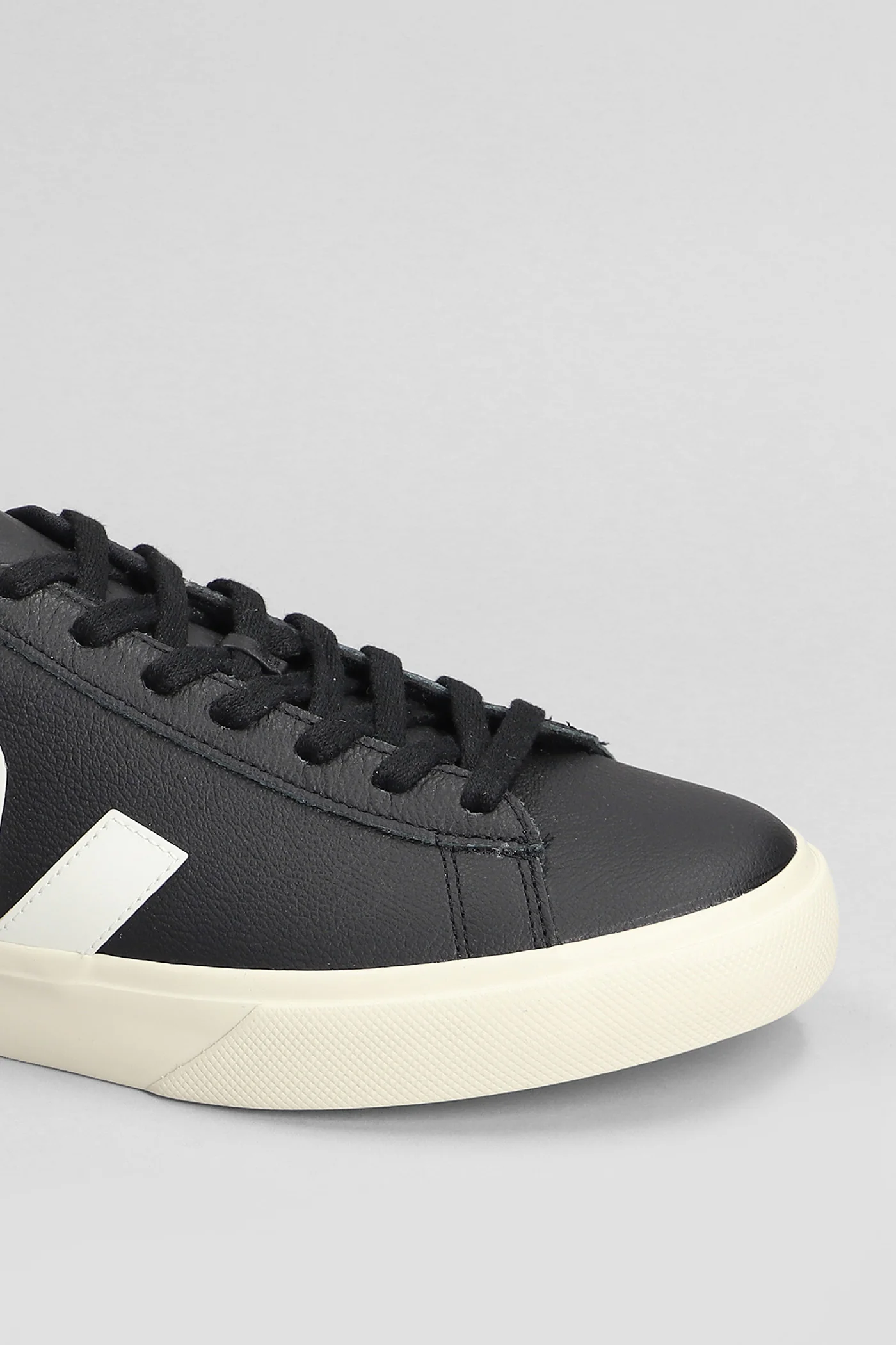 Campo Sneakers in black leather - Image 5