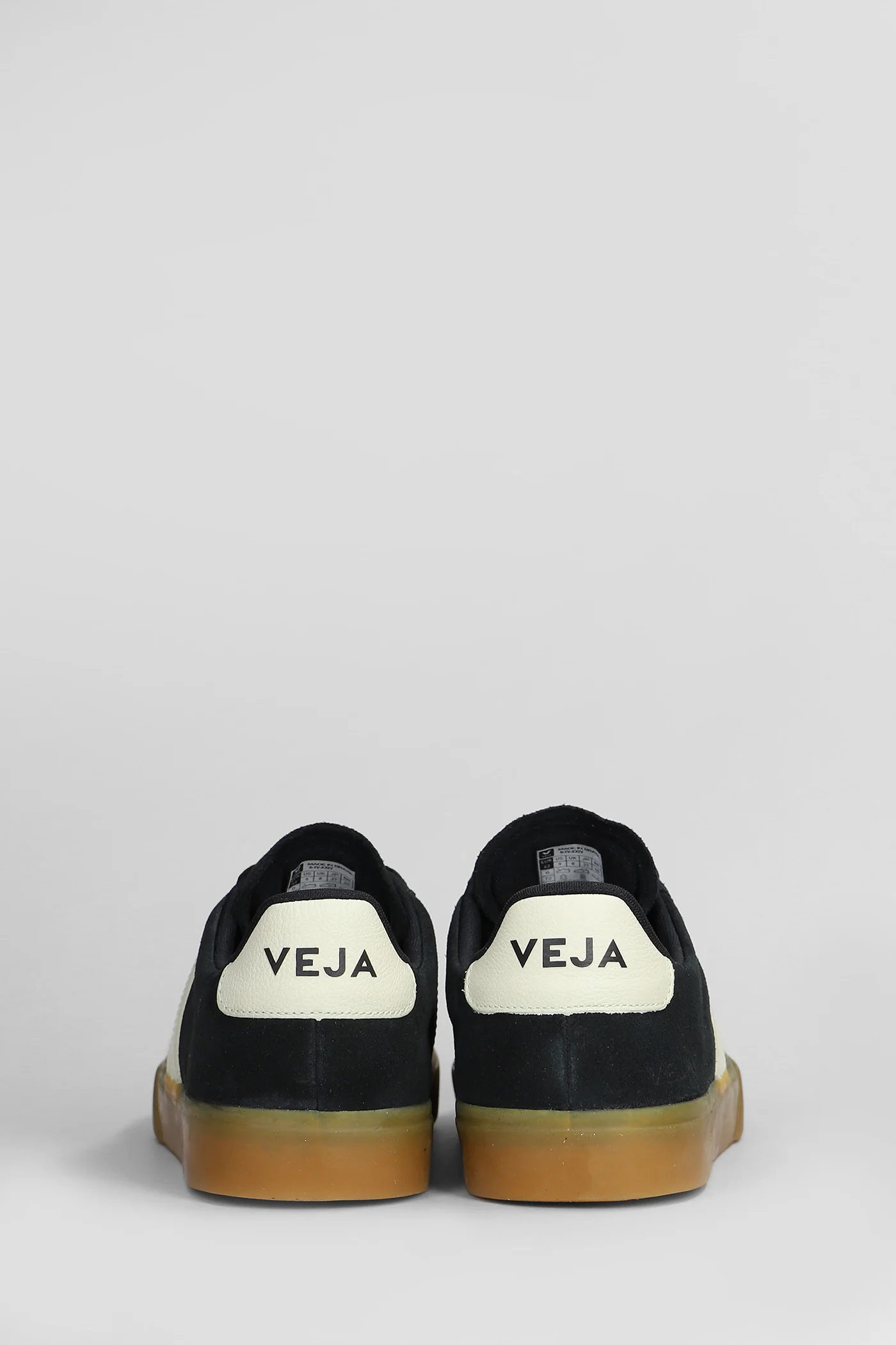 Campo Sneakers in black suede and leather - Image 4