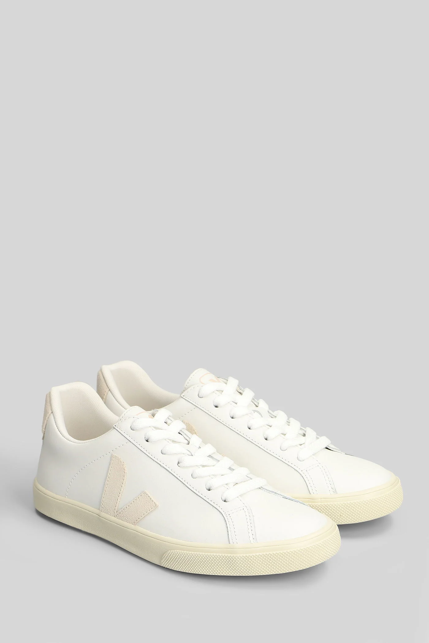 Esplar Logo Sneakers in white leather - Image 12