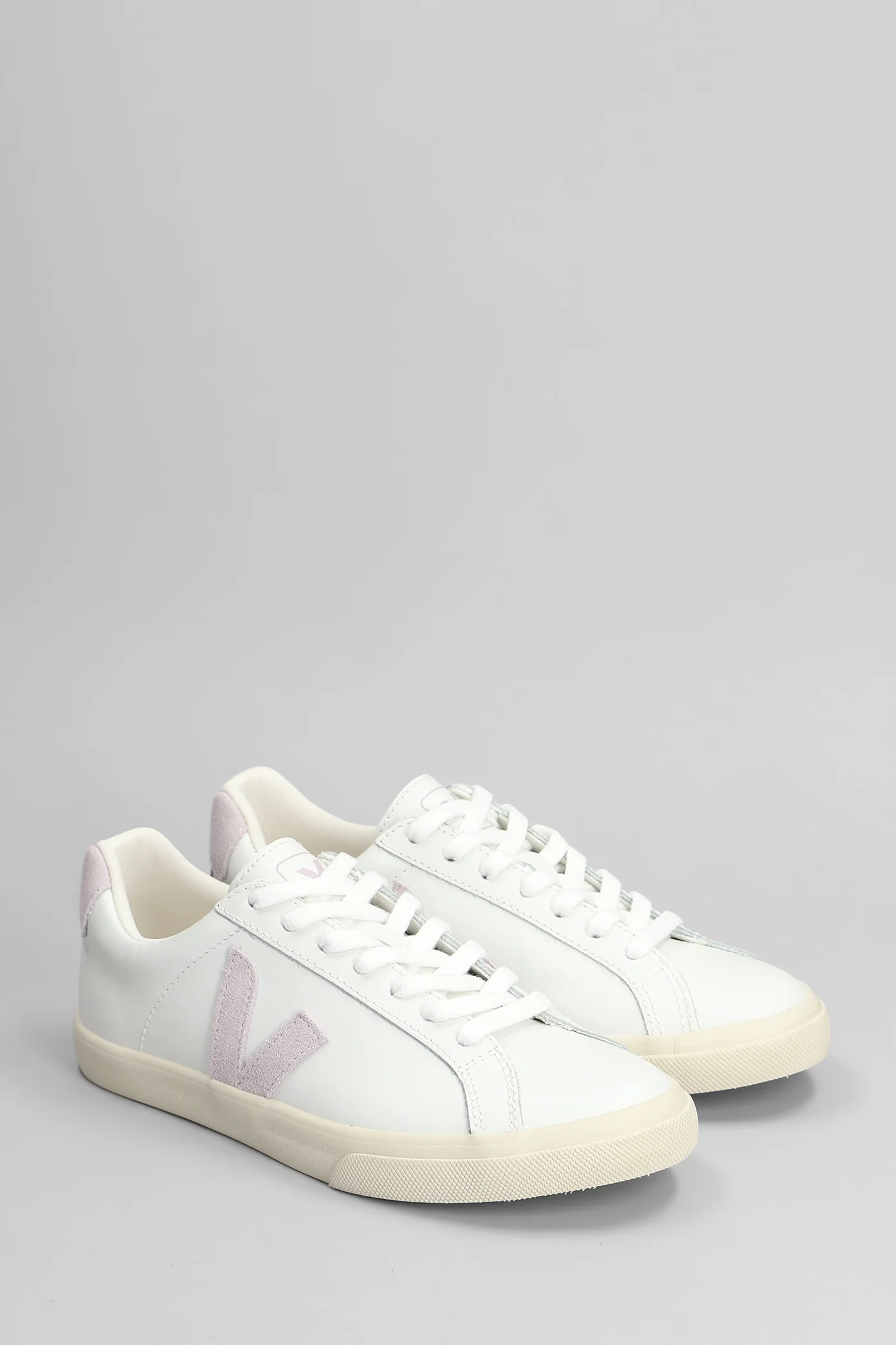 Esplar Sneakers in white leather - Image 2