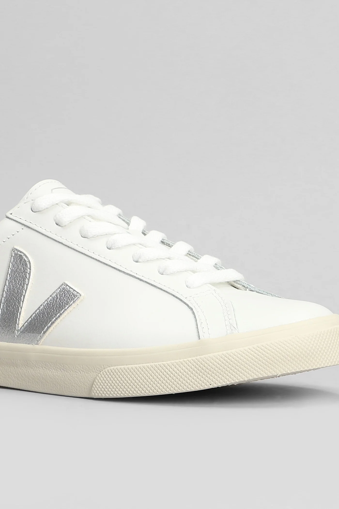 Esplar Sneakers in white leather - Image 5