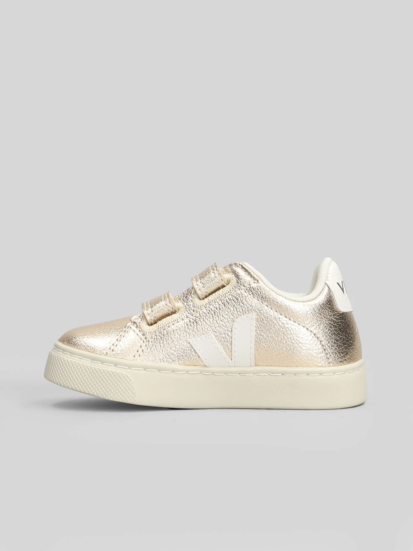Esplar Sneakers in platinum leather - Image 3