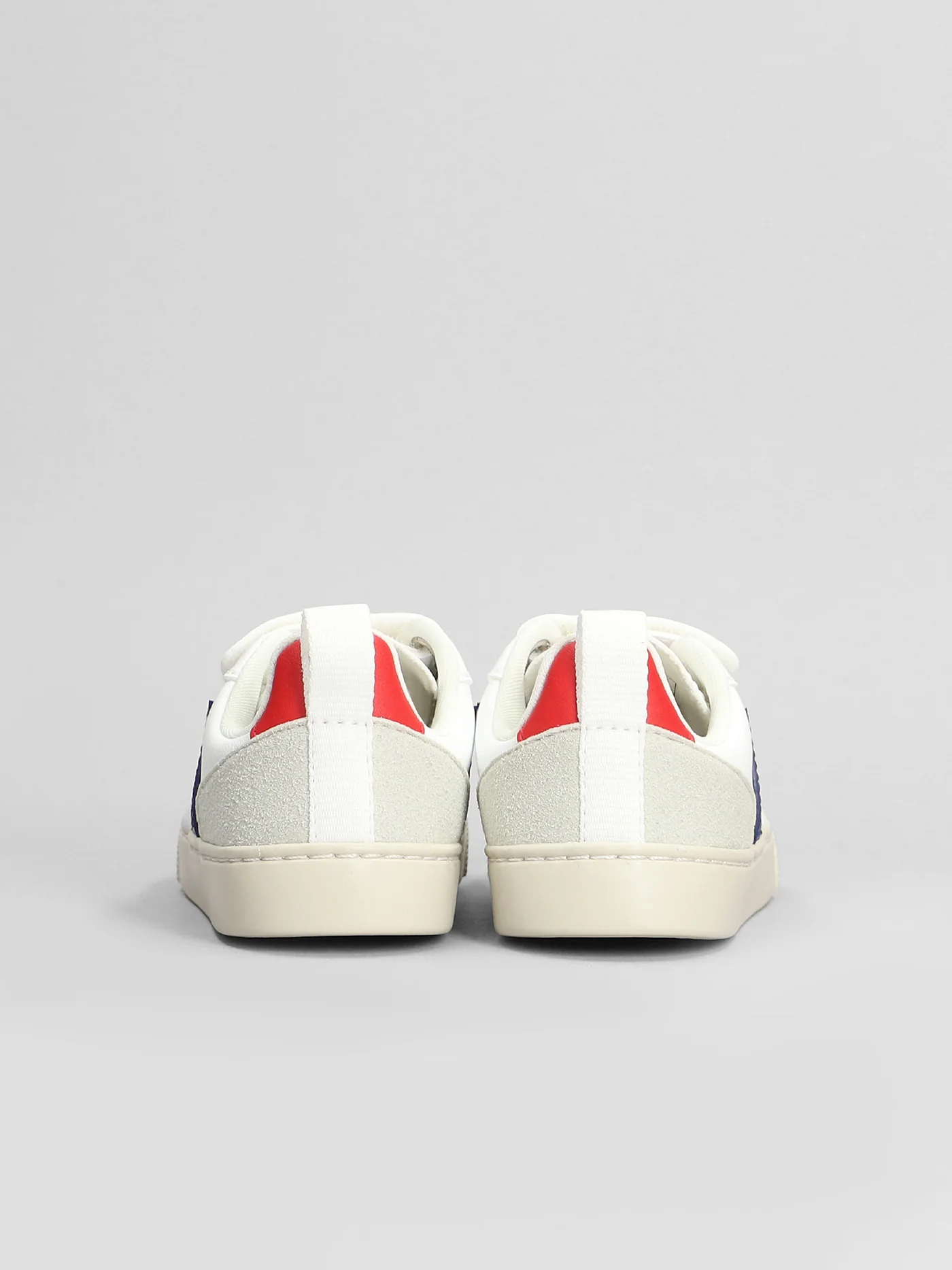 Small V-10 Sneakers in white leather - Image 4