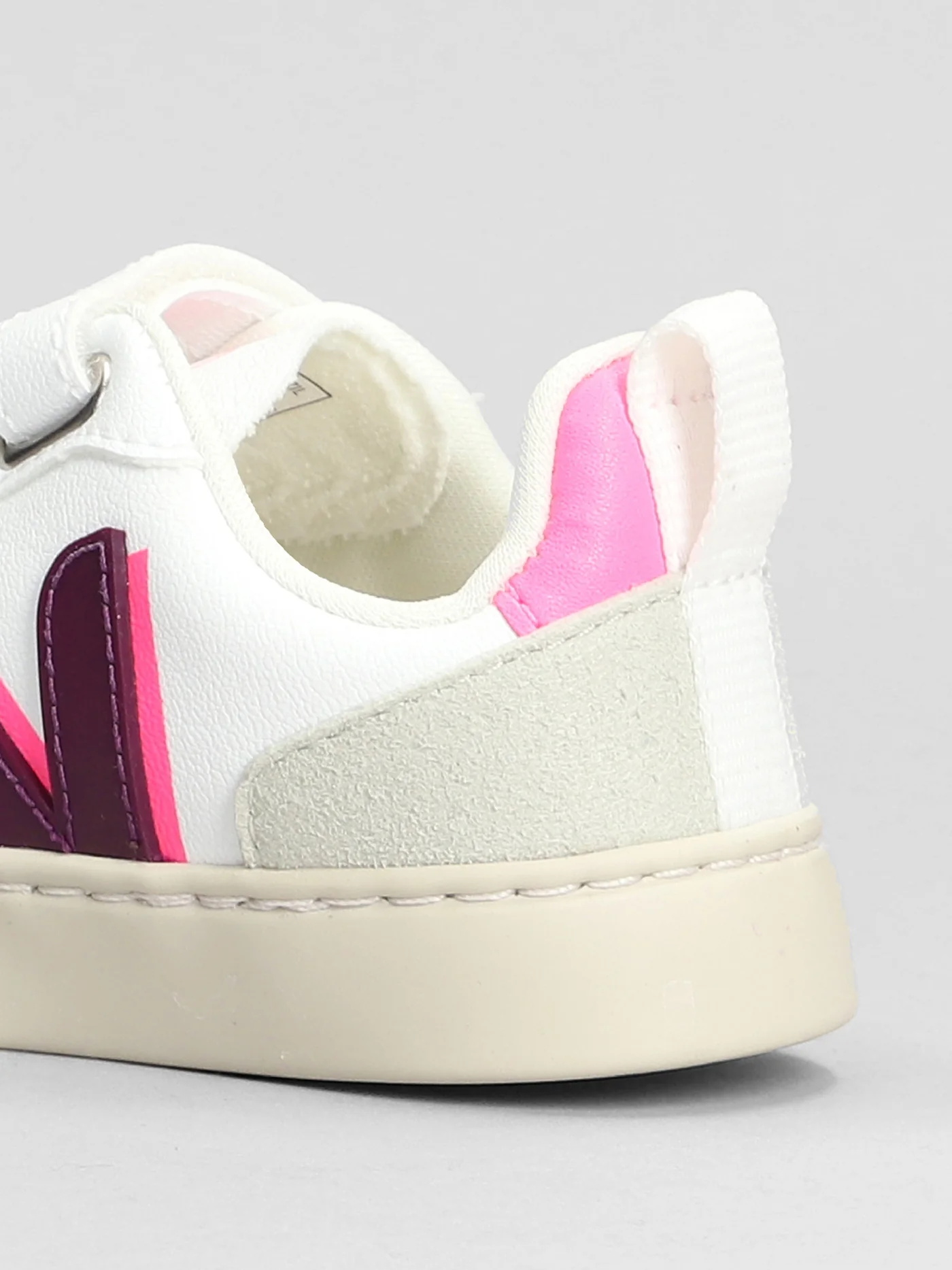 Small V-10 Sneakers in white leather - Image 5