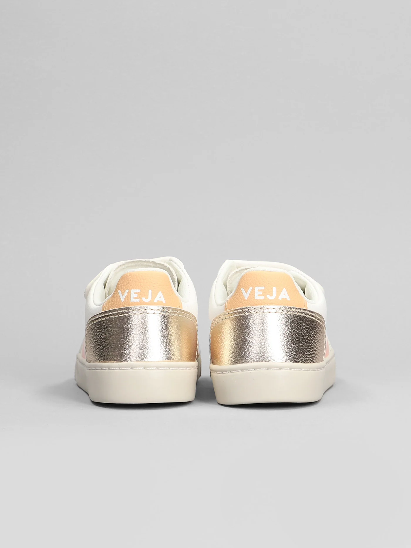 V-12 Small Sneakers in white leather - Image 4