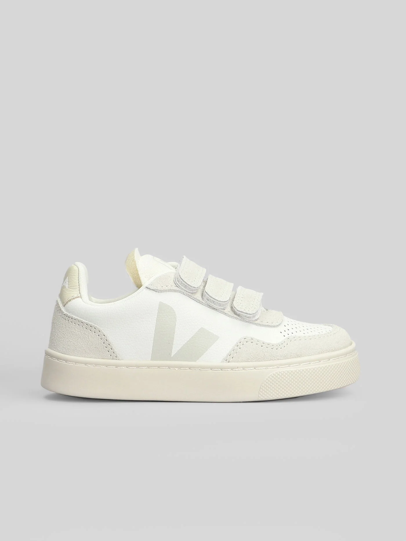V-90 O.T. Sneakers in white suede and leather