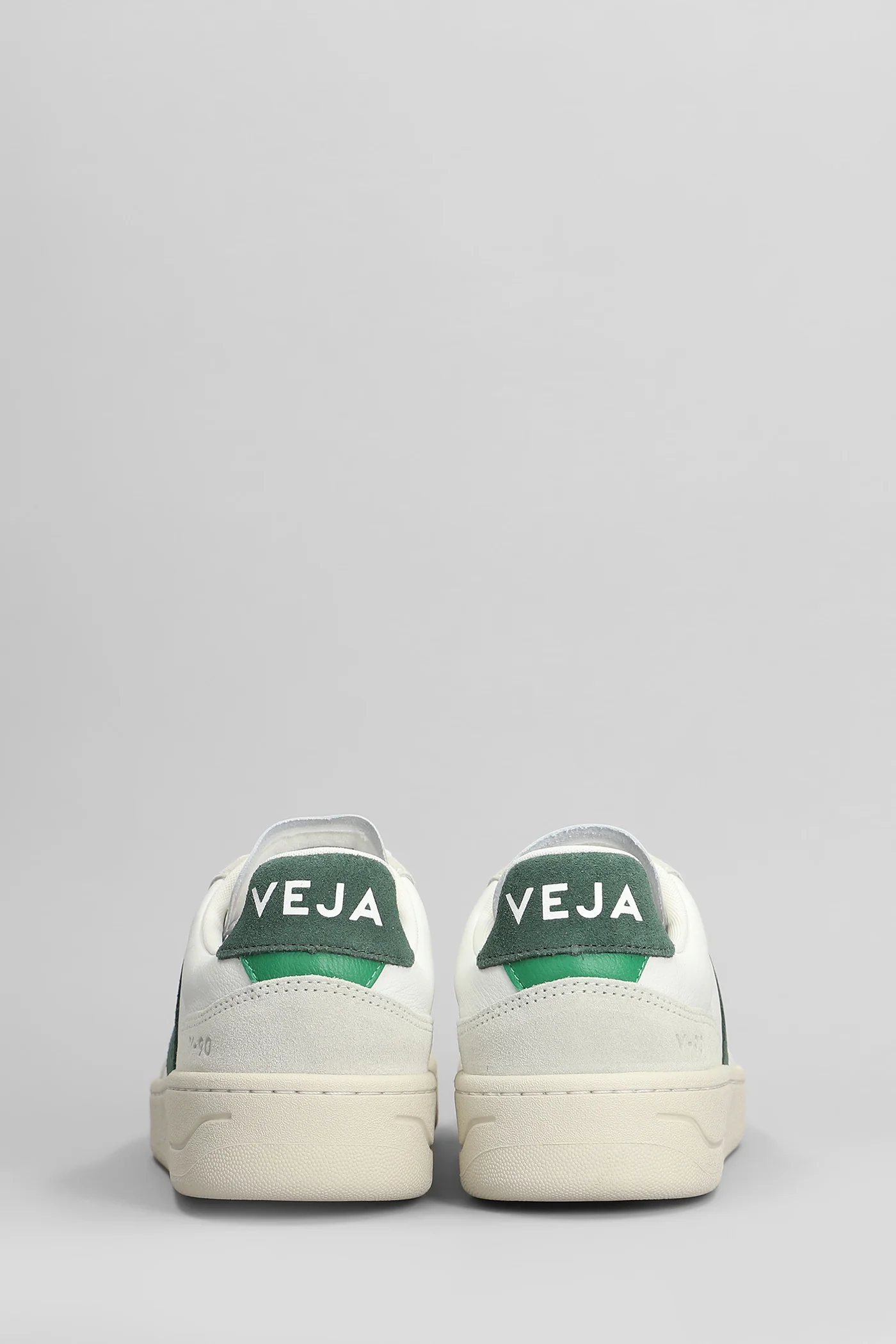 V-90 O.T. Sneakers in white suede and leather - Image 4