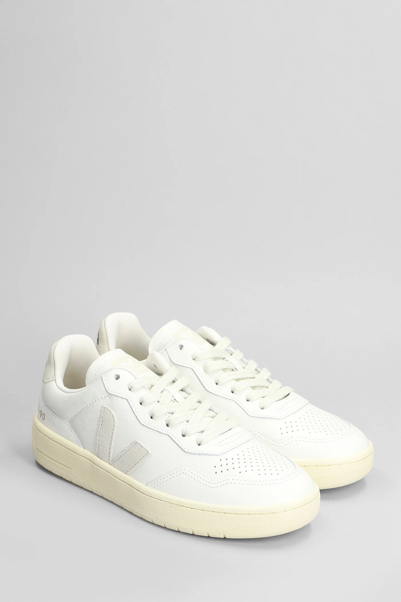 V-90 Sneakers in white leather - Image 2