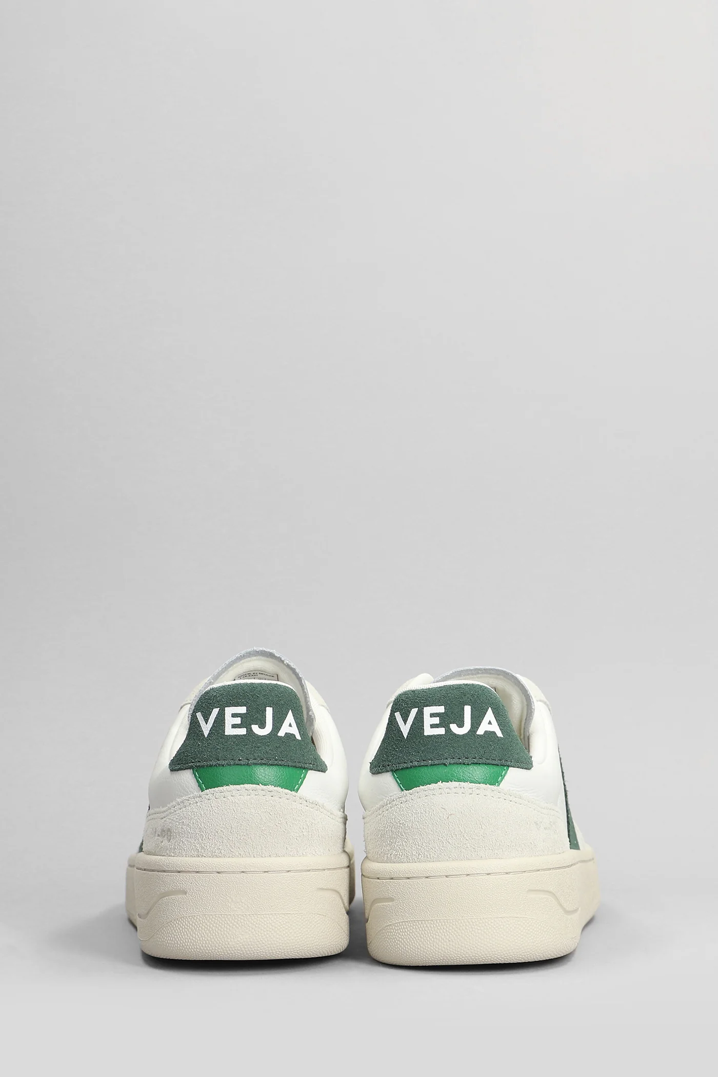 V-90 Sneakers in white suede and leather - Image 4