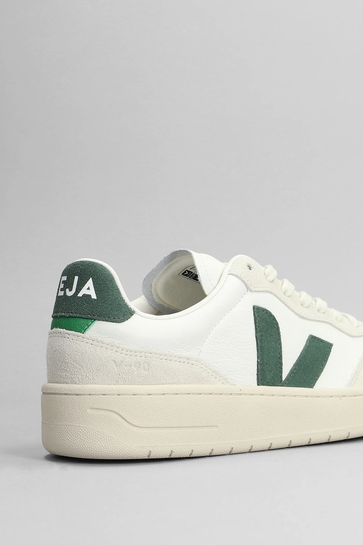 V-90 Sneakers in white suede and leather - Image 5