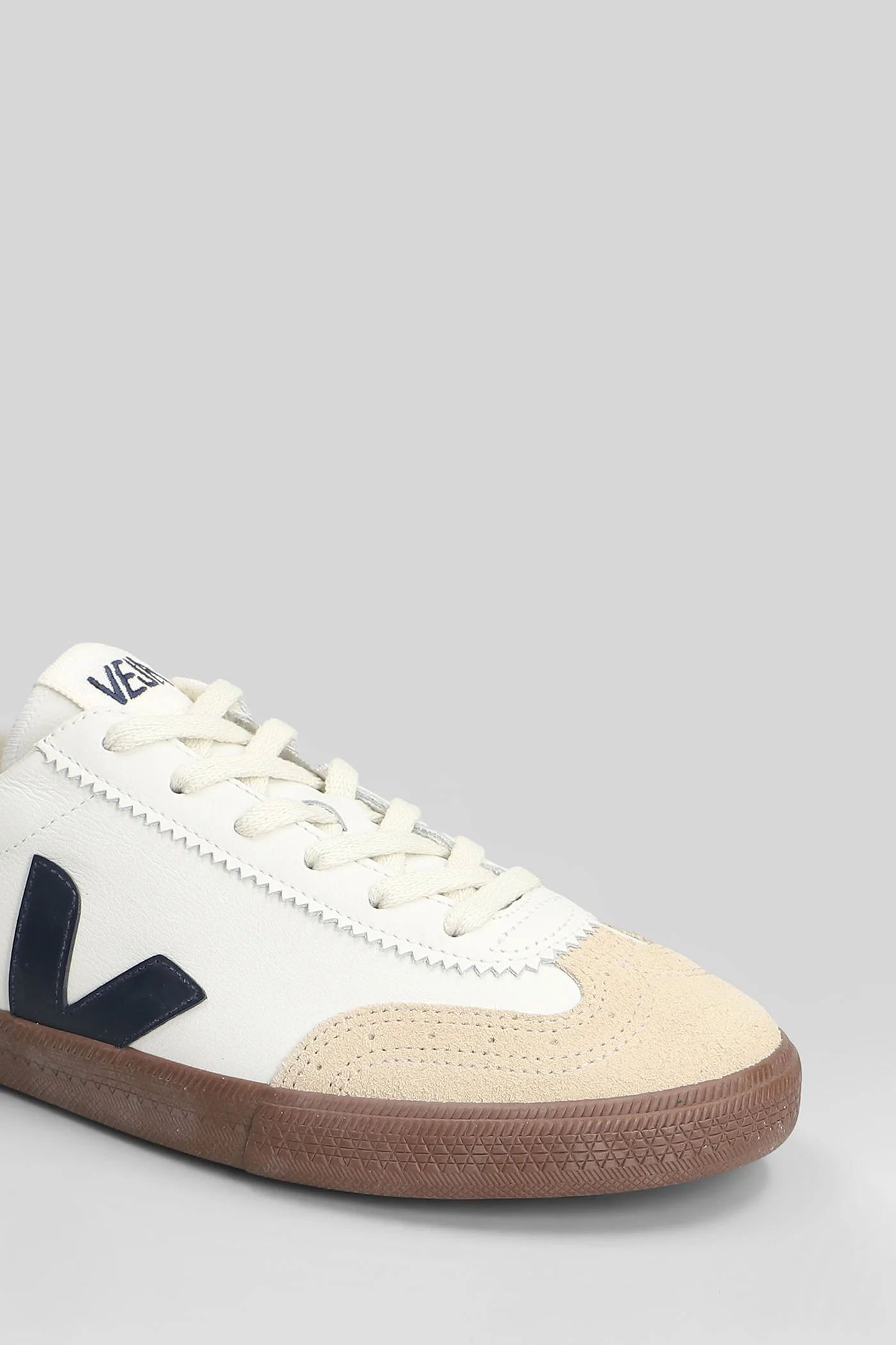 Volley O.T Sneakers in white suede and leather - Image 5