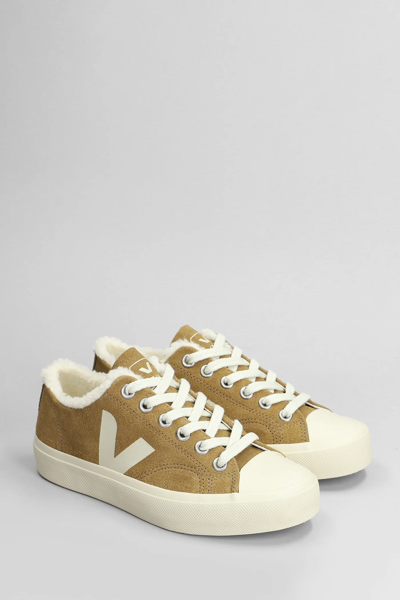 Wata II Low Sneakers in taupe suede - Image 2