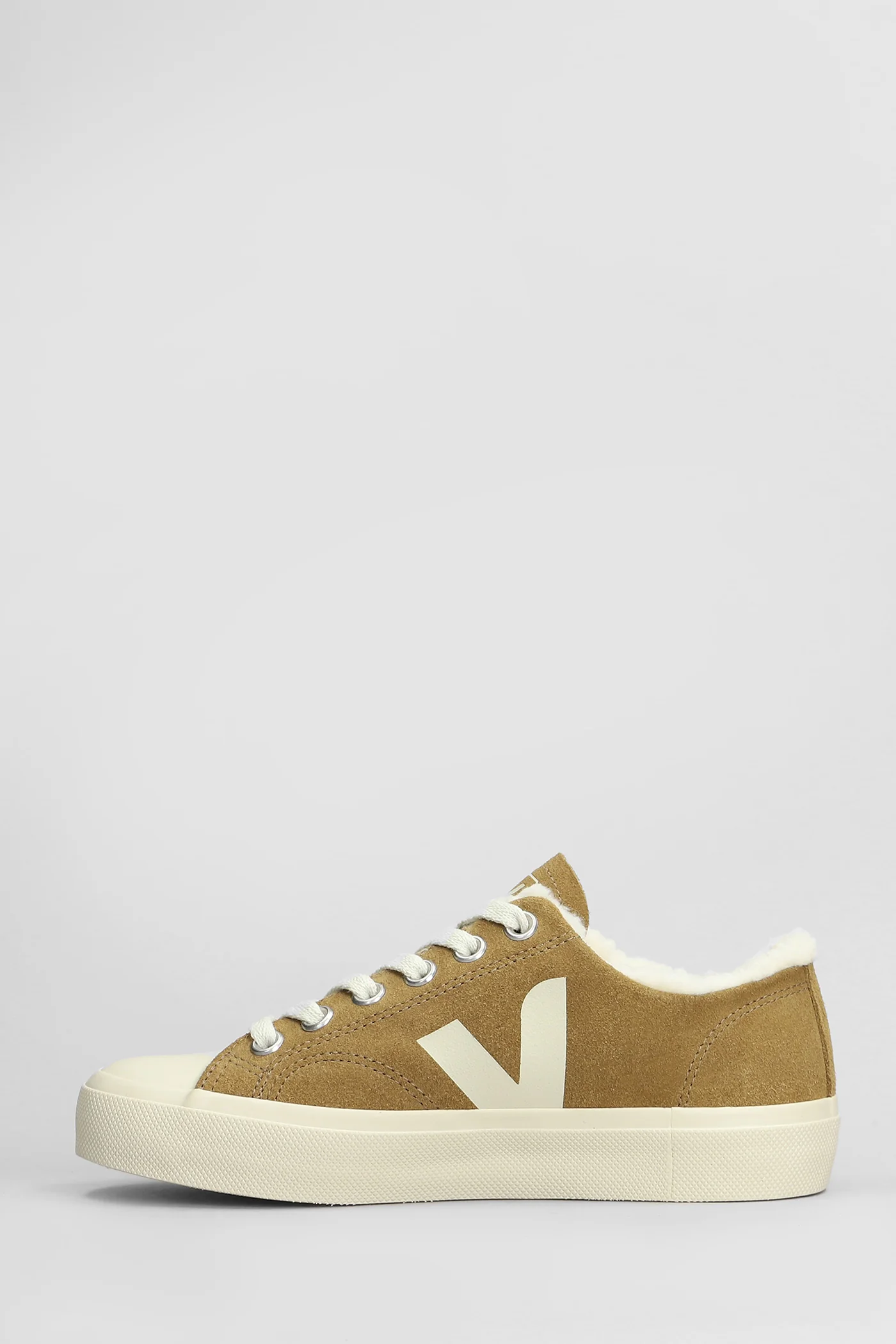 Wata II Low Sneakers in taupe suede - Image 3